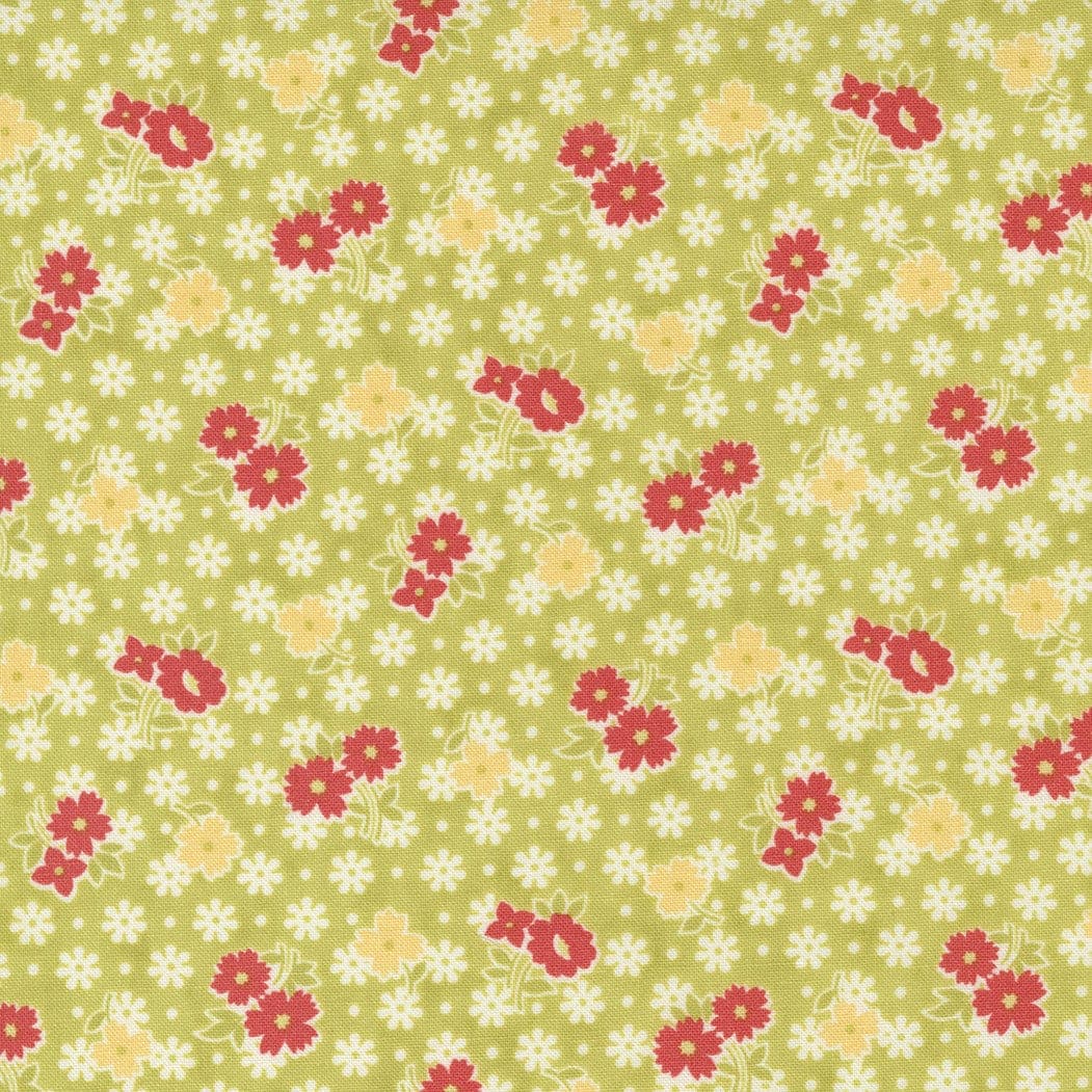 Stitched by Fig Tree & Co for Moda Fabrics 20432-13 Grass