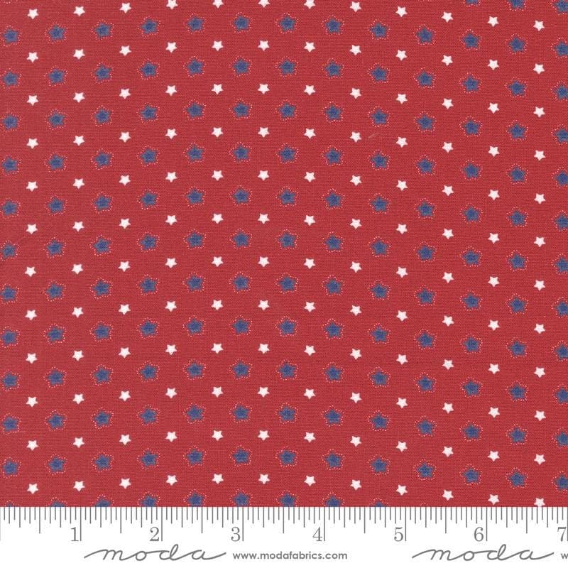 Star Spangled by April Rosenthal for Moda Fabrics, Item number 24174-15 Rocket - image 3
