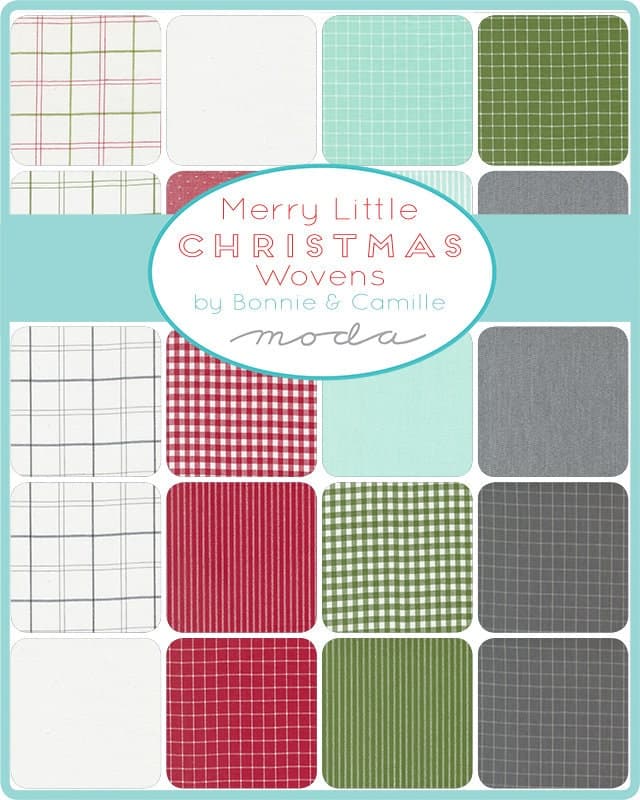 Merry Little Christmas Wovens by Bonnie & Camille for Moda Fabrics 55249-26 Grey - image 4