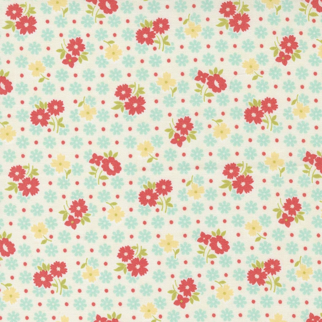 Stitched by Fig Tree & Co for Moda Fabrics 20432-11 Vanilla