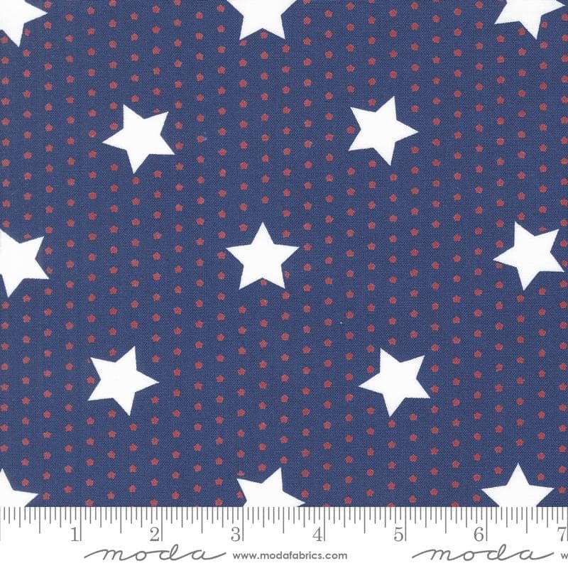 Star Spangled by April Rosenthal for Moda Fabrics, Item number 24171-14 Twilight - image 3