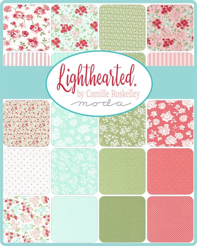 Lighthearted by Camille Roskelley for Moda Fabrics 55292-19 Green - image 4