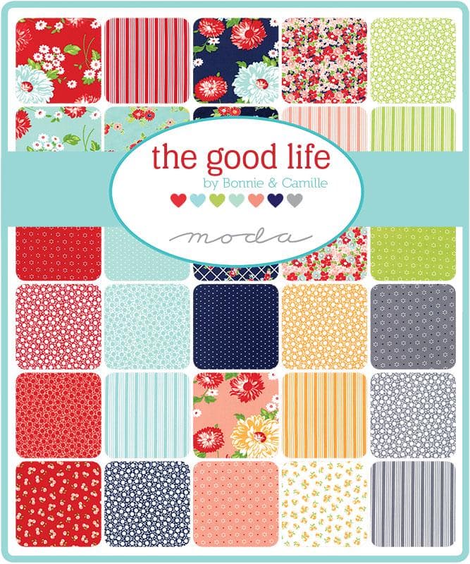 The Good Life By Bonnie and Camille for Moda Fabrics, Rare OOP Item number 55150-19 - image 4