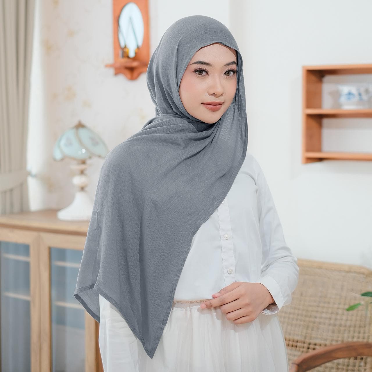LANA Scarf, 13 colors Bamboo Viscose Highlight Hijab Shawl, Shayla, Headscarf, Head Wrap, Head Cover