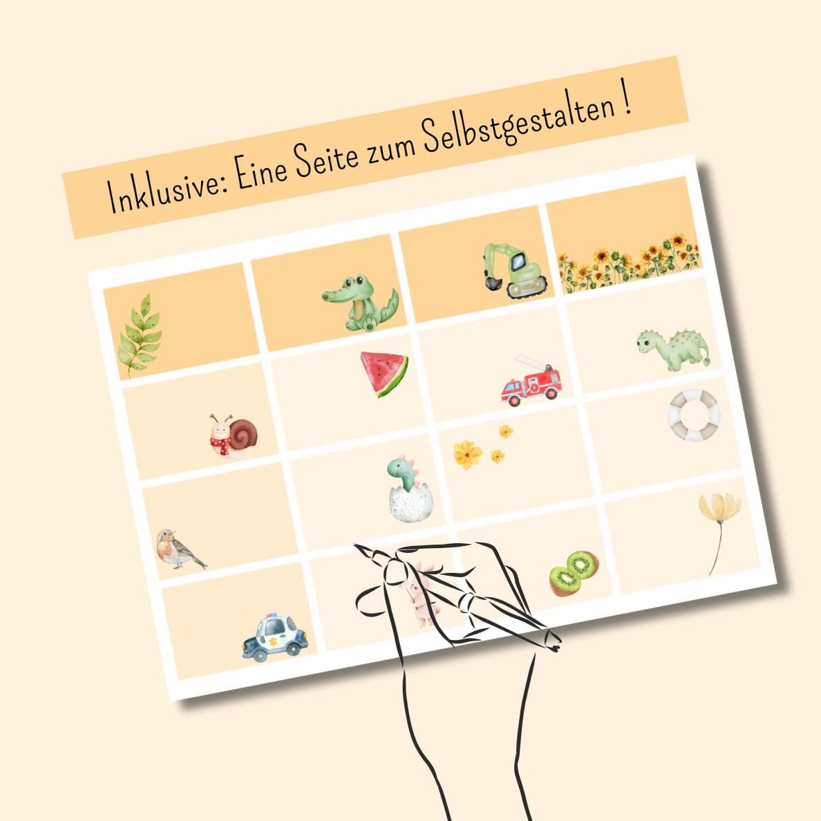 48 Brotdosen Nachrichten Tiermotiv- Pausenbox Kinder - Affirmationen Mutmacher - Lunchbox Kita und Schule - PDF digital download - image 5
