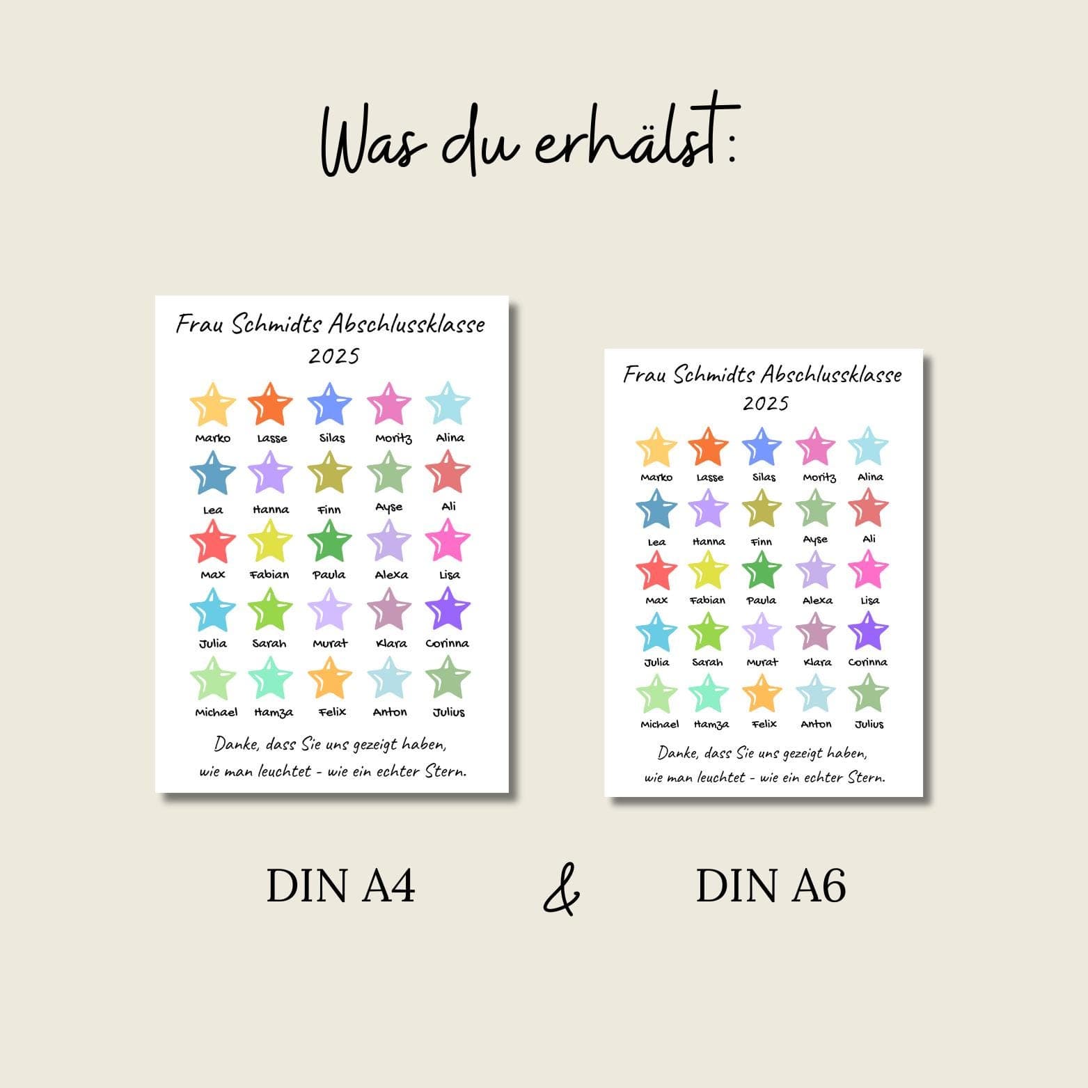 Abschiedsgeschenk Lehrer download, Abschiedskarte Lehrer, Schulabschluss, Abschiedsgeschenk Erzieher, Erzieher Geschenk - image 4