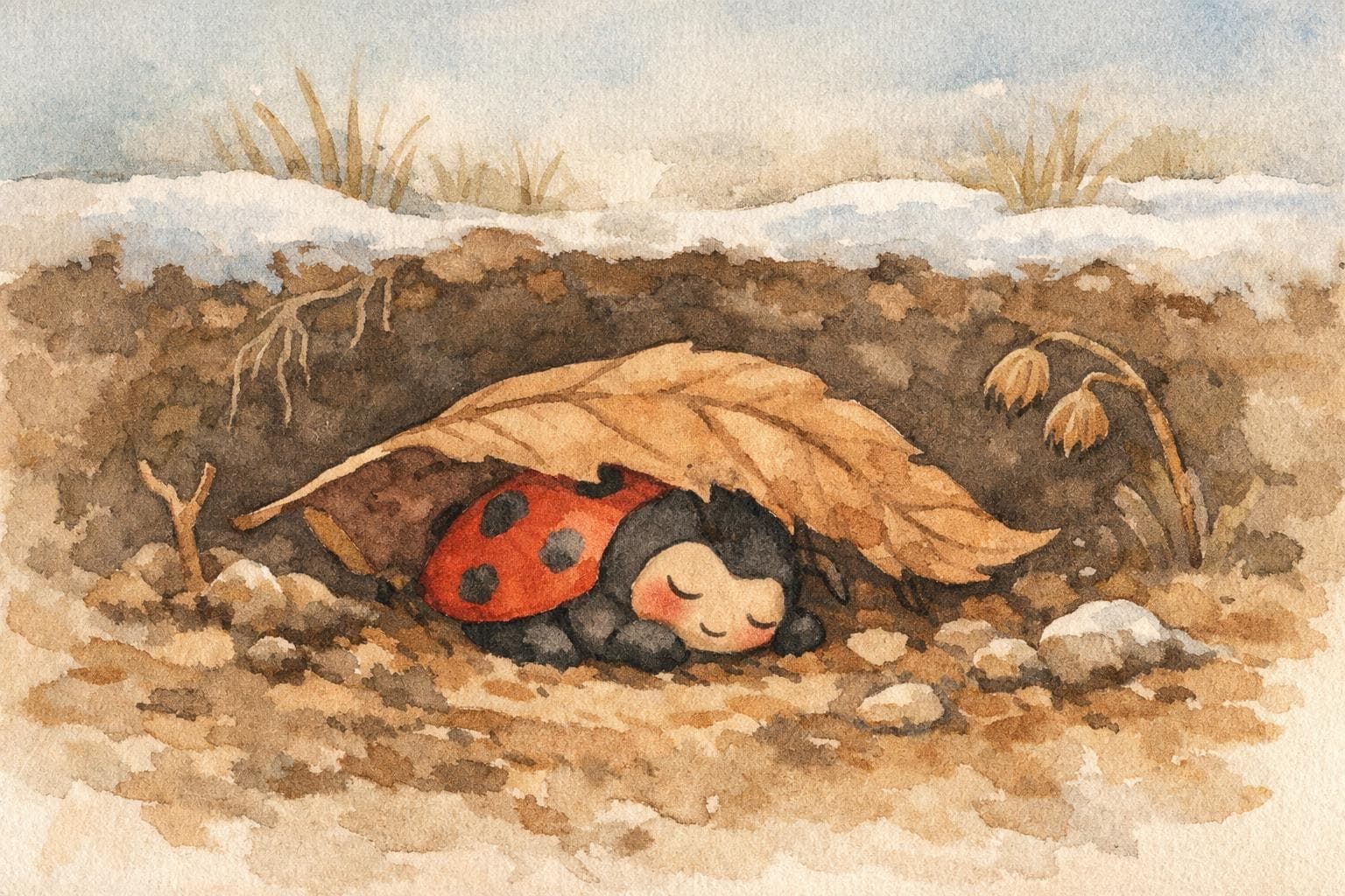 Milo der Marienkäfer entdeckt den Frühling - Kamishibai Geschichte für Kinder, Naturgeschichte, U3 geeignet & für Kindergarten - image 5