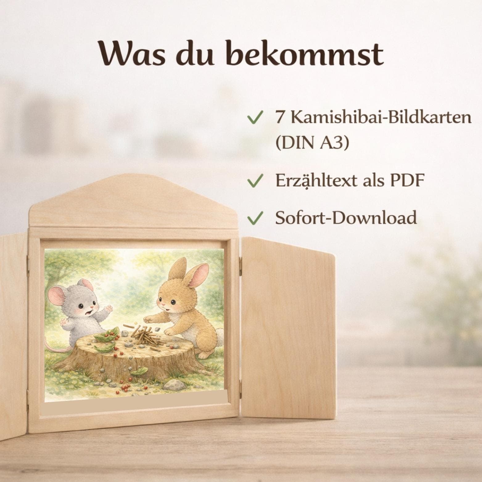 Kamishibai Geschichte Streit Kinder, Gefühle lernen Kindergarten PDF, U3 Geschichte Kita - image 3