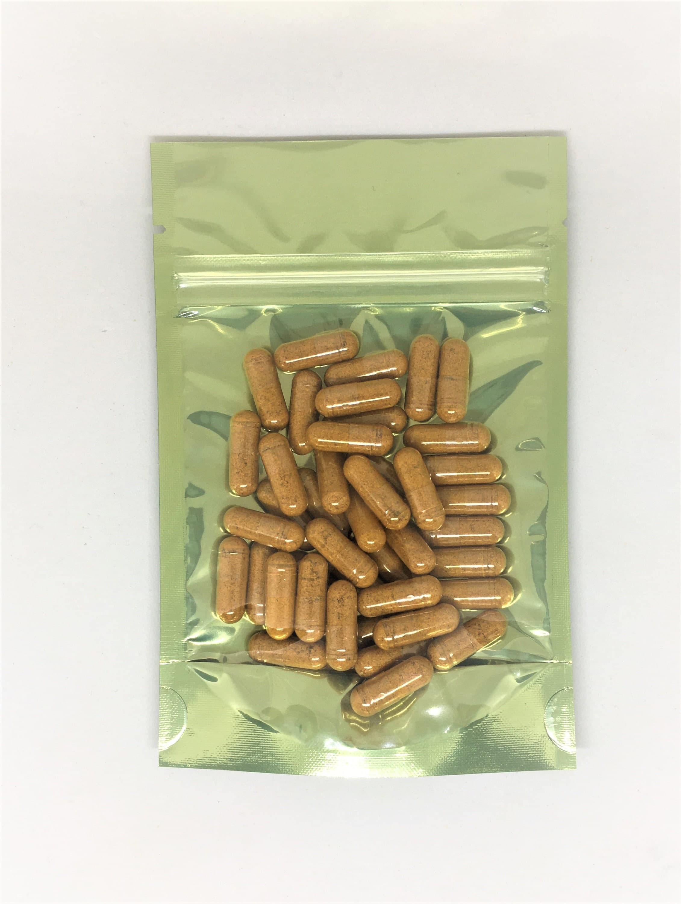 Organic Black Pepper & Turmeric Powder 500 mg, Vegan, Kosher, Halal Capsule, 100-500 count available, Pure Natural, No additive