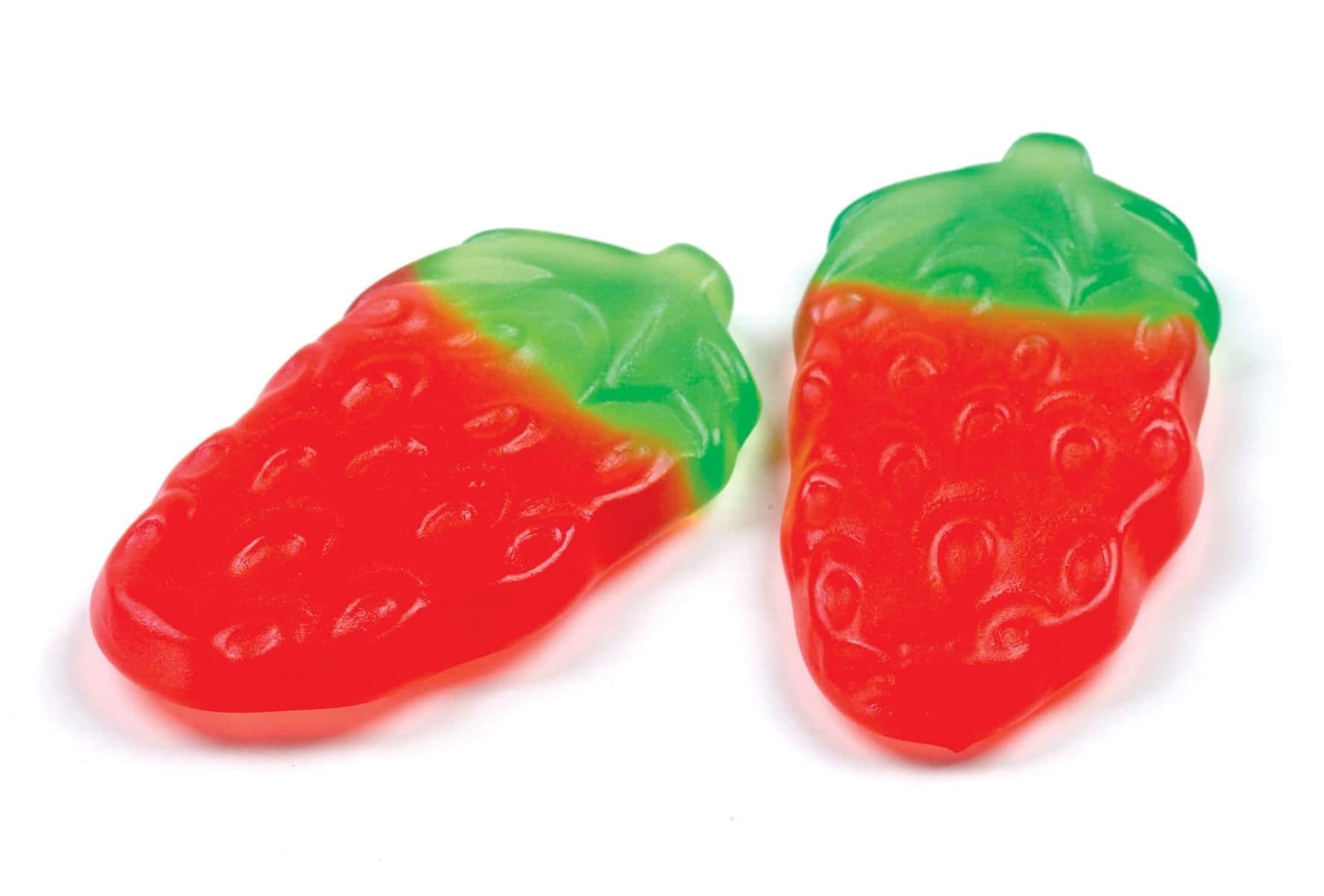 Giant Strawberries | Pick and Mix | Halal Sweets | Sweetzone Bebeto Sweeto Kingsway Haribo Strawbs Bubs Millions | 100g 250g 500g 1kg 1.5kg - image 4
