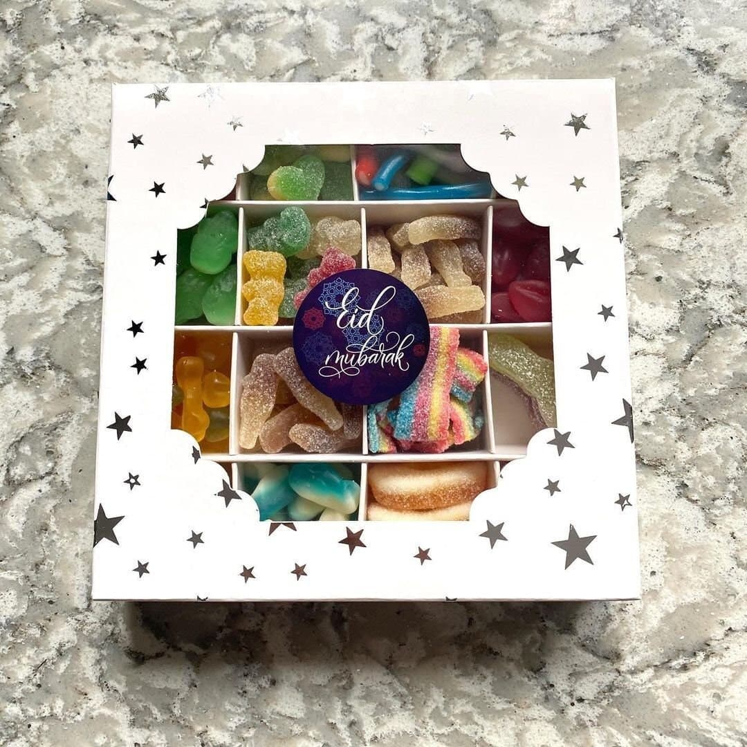 The Eid Mubarak Box | Halal Sweets | Birthday Party | Wedding Favours | Valentines | Eid Mubarak | Ramadan | Christmas | Corporate Gifts