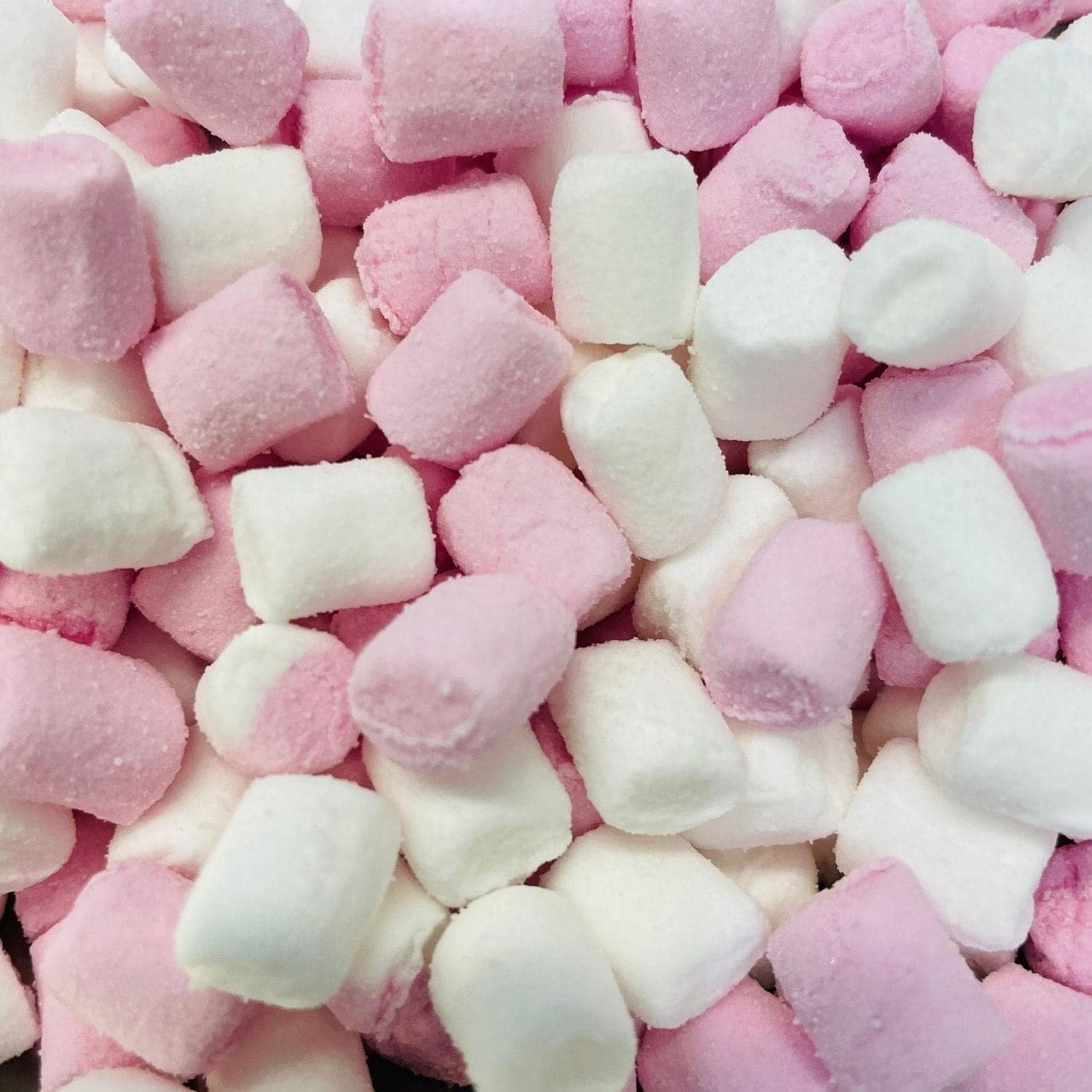 Mini Marshmallows | Pick and Mix | Halal Sweets | Pink and White | Mallows | Sweetzone | Heavenly Delight | 100g / 250g / 500g / 1KG / 1.5KG