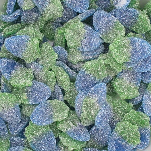 Blue Raspberries | Pick and Mix Sweets | Halal Vegan Vegetarian | Sweetzone Bebeto Sweeto Kingsway Haribo | 100g 250g 500g 1kg 1.5kg