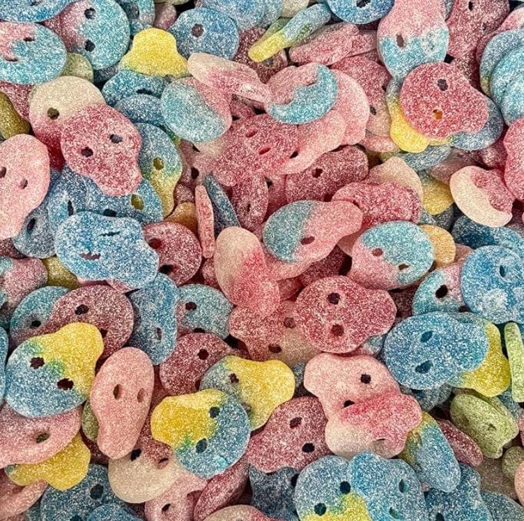 Fizzy Skulls Mix | Pick and Mix | Halal Sweets | Vegan | 100g 250g 500g 1kg 1.5kg