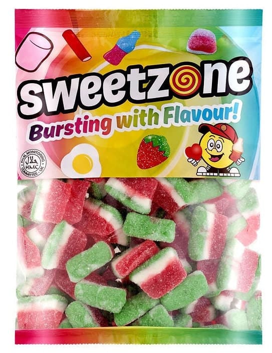Watermelon Red Slice | Pick and Mix | Halal Sweets | Sweetzone Bebeto Sweeto Kingsway Haribo Bubs Millions | 100g 250g 500g 1kg 1.5kg - image 4
