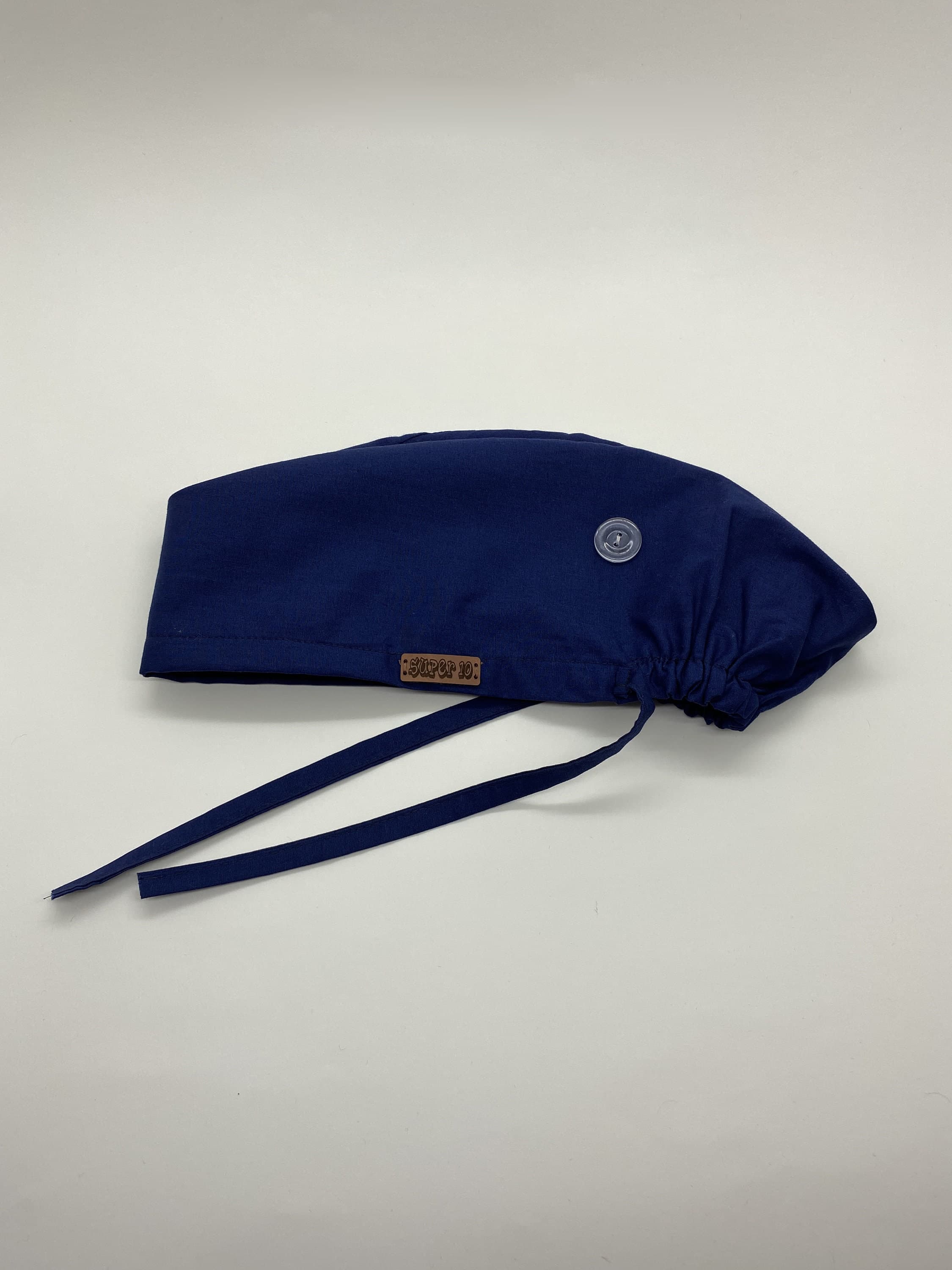 Anime Scrub Hat, Scrub Cap, Scrub Cap Long Hair, Scrub Cap Button, Solid Blue Surgical Cap, Blue Scrub Cap, Cap, Hospital Cap, HAT186 - image 5