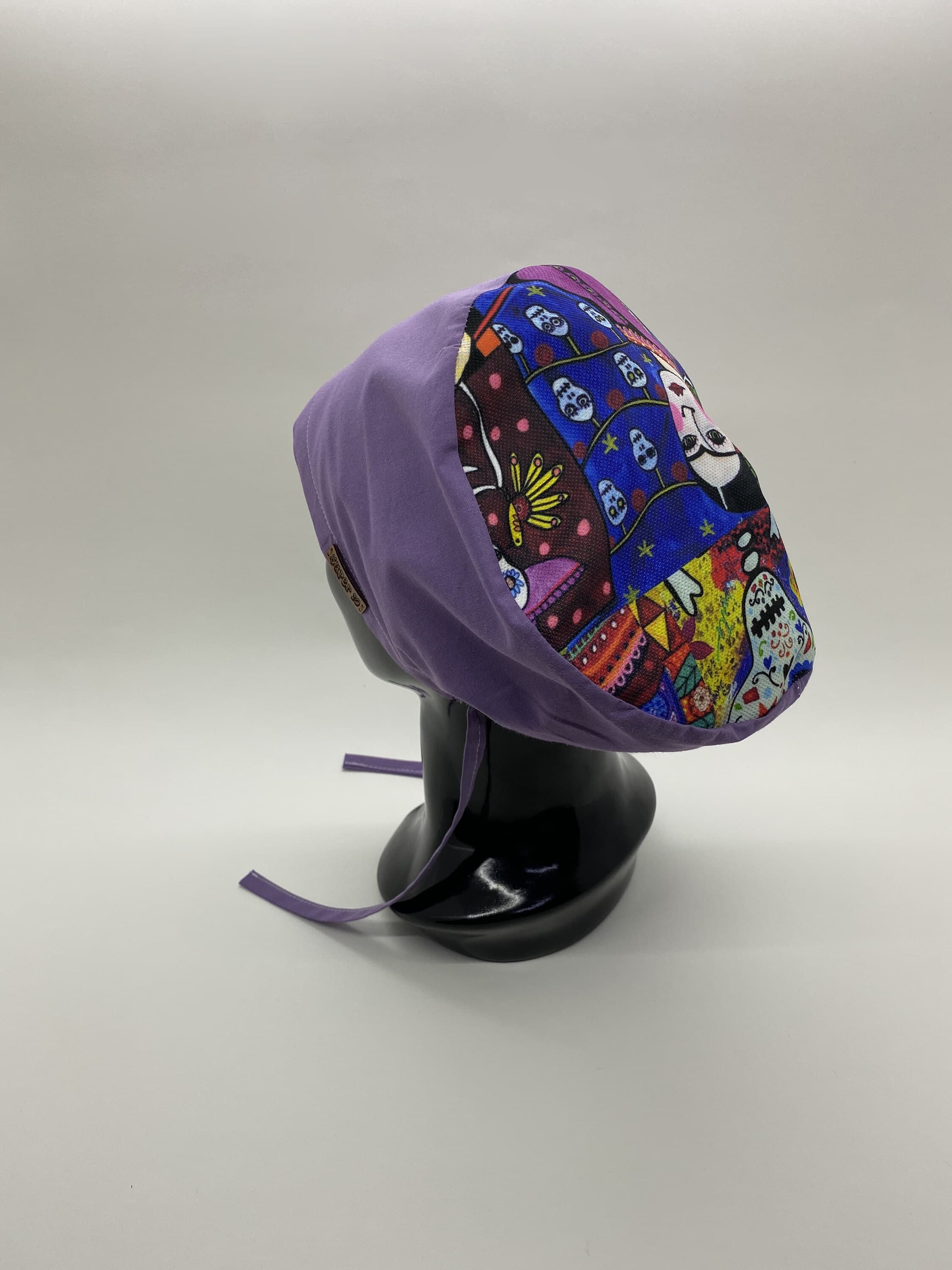 Anime Scrub Hat, Scrub Cap, Dentistry Surgical Scrub Hat, Scrub Cap With Tie, Nurse Head Cap, Dental Scrub Cap,       HAT192