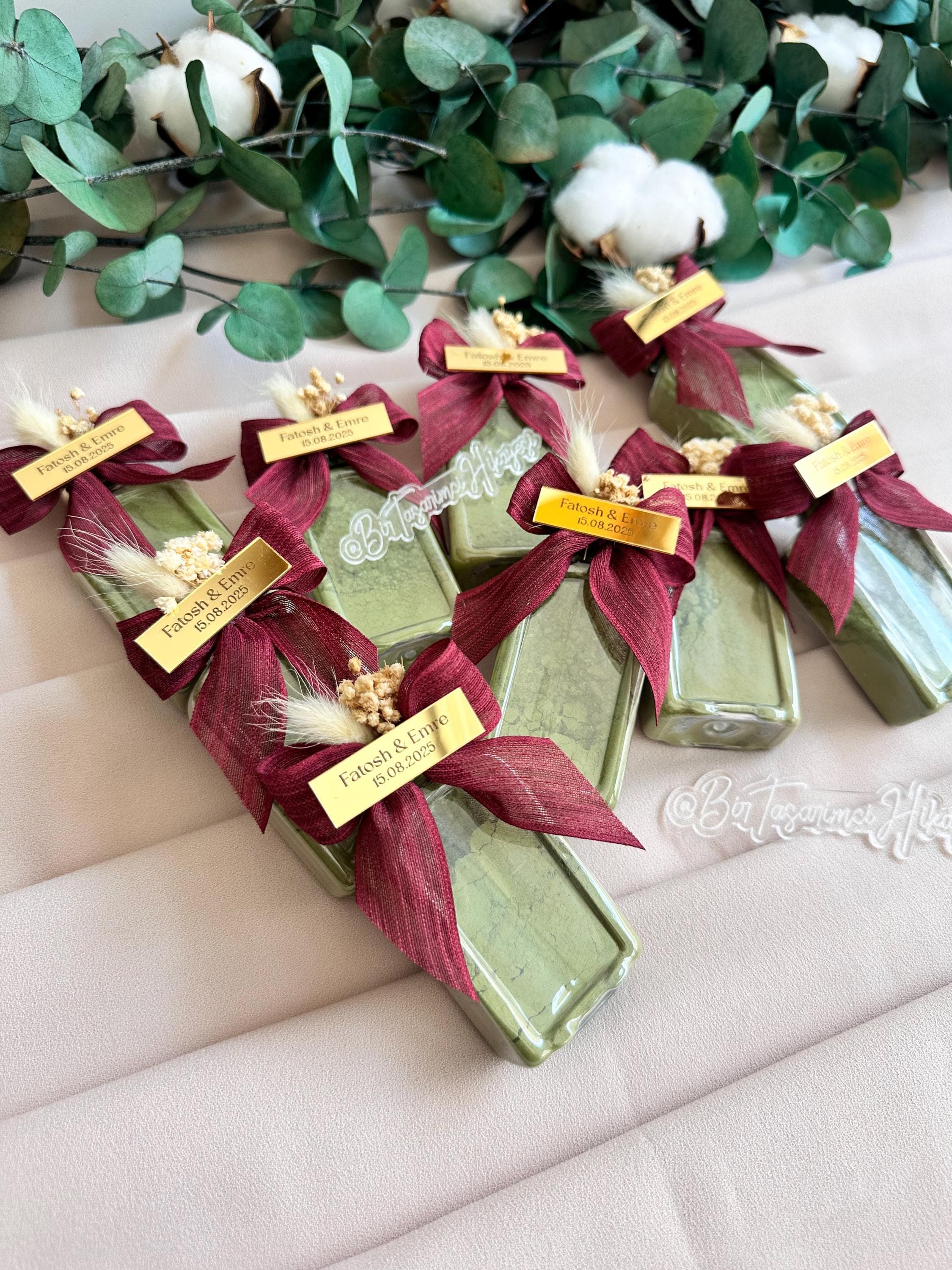 Personalized Wedding Henna Favors: Bridal Shower, Henna Night Gifts - image 4