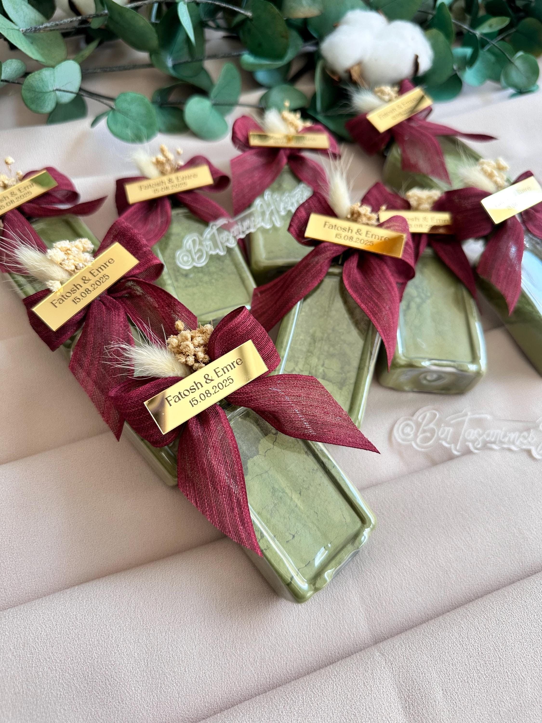 Personalized Wedding Henna Favors: Bridal Shower, Henna Night Gifts