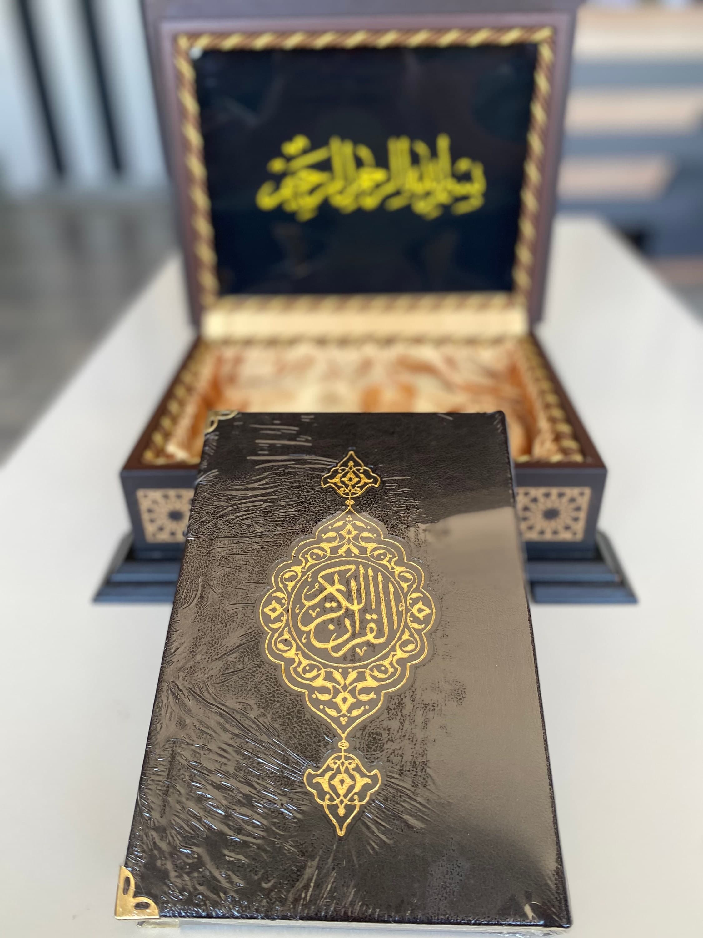 Quran Gift Set with Wooden Box, Custom Islamic Wedding Elegant Gift Ramadan - image 5