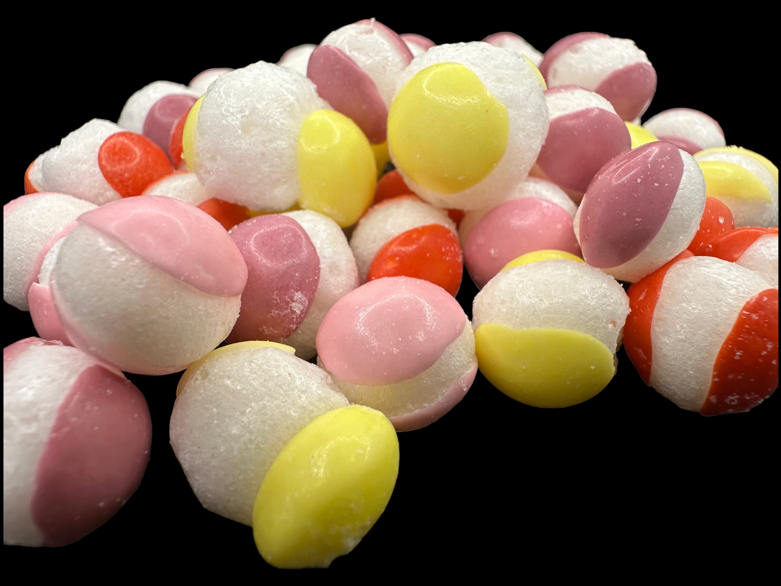 UK Freeze Dried Dessert Flavoured Fruit Balls - Freeze Dried Sweet|Vegan Gift|Halal Present|Gluten Free| Pick n' Mix|Sweet Hamper|Sweet Cone