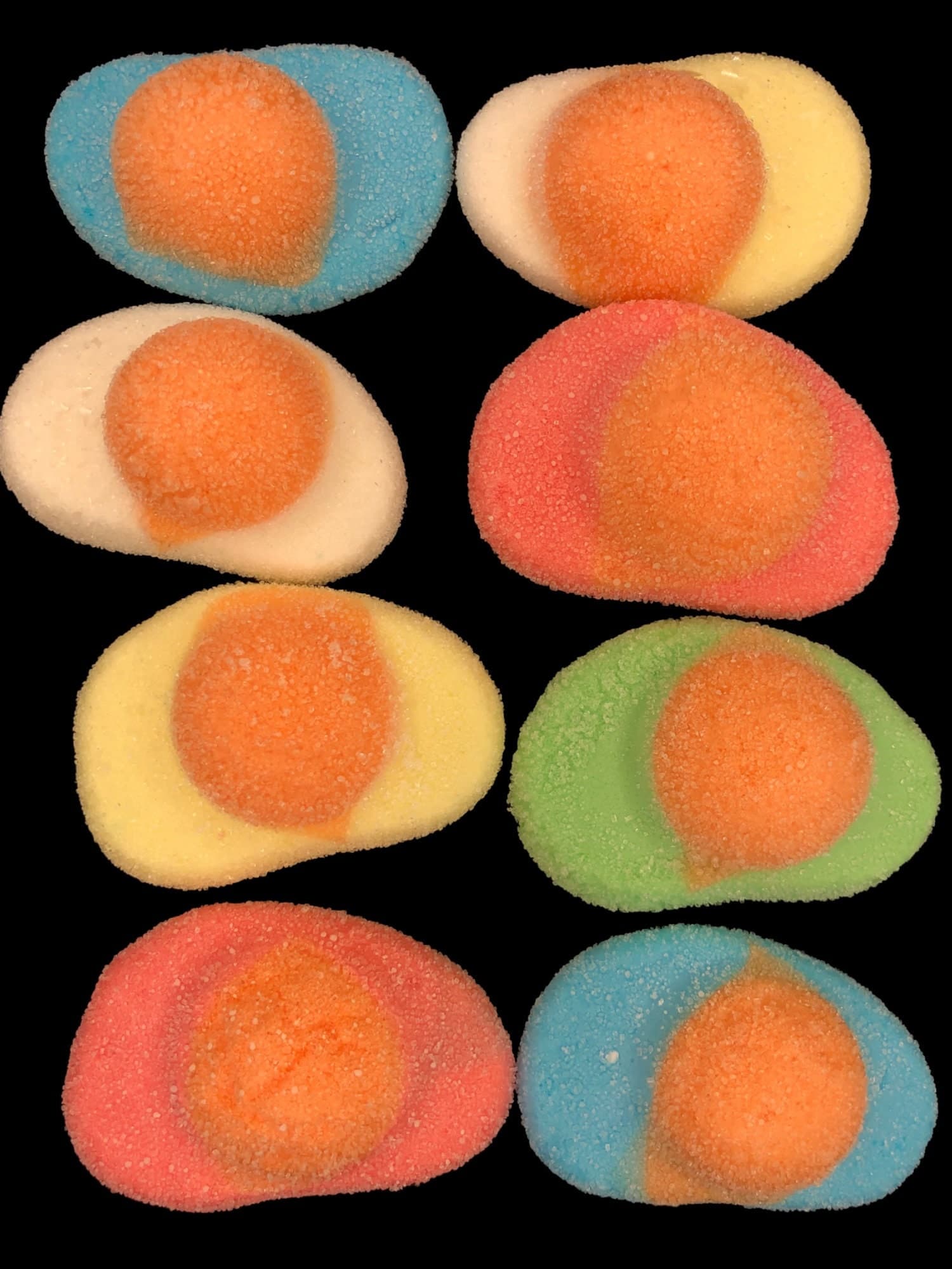 UK Freeze Dried Sour Multicoloured Fried Eggs  - Crunchy & Crisp|Freeze Dried Sweets|Unusual Sweet Variety|Perfect Gift|Teachers Present - image 3