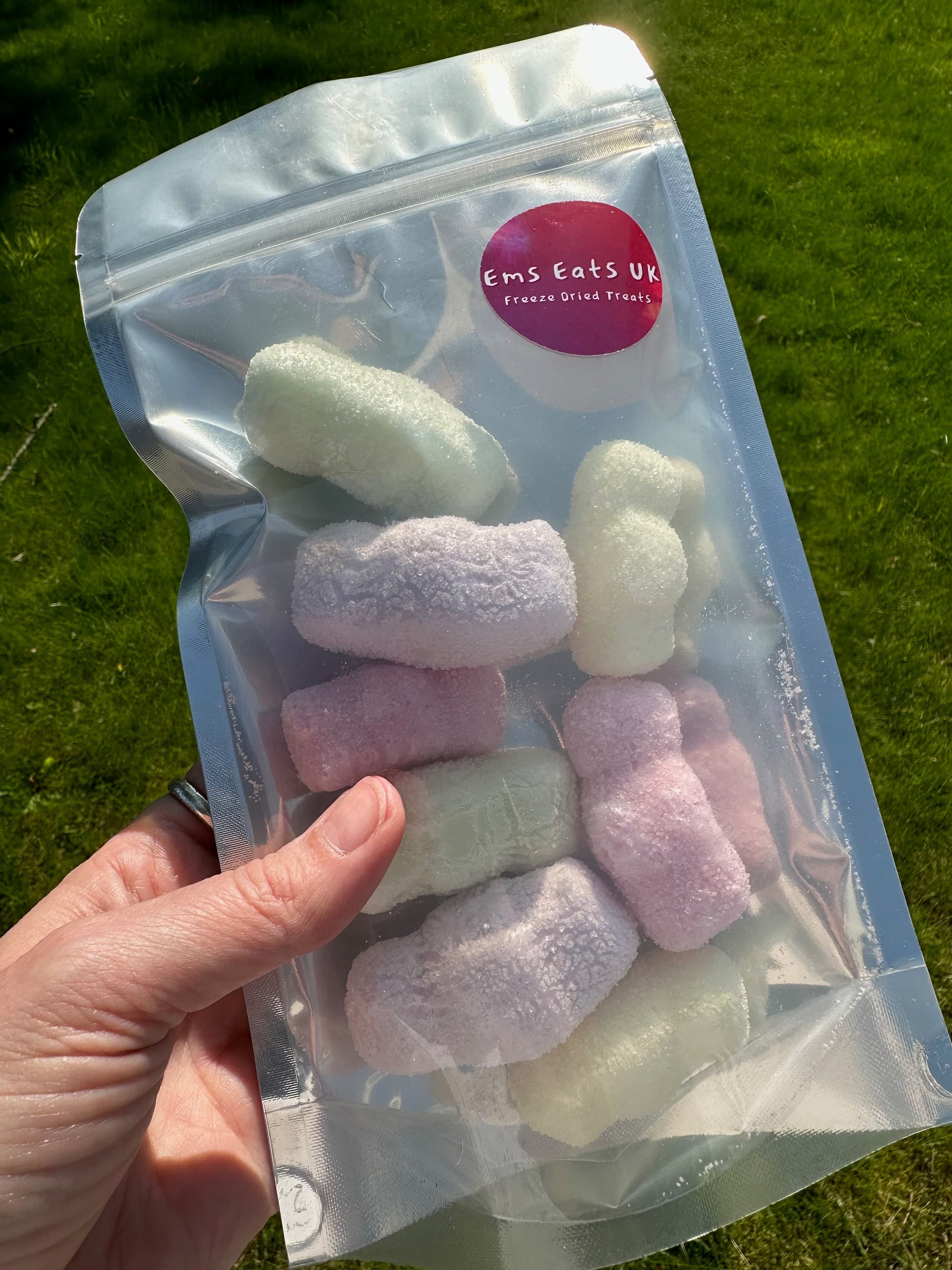 UK Freeze Dried Sour Babies - Retro sweets, Freeze Dried Sweets, light and airy, intense flavour, gift for grandparents, special present - image 4
