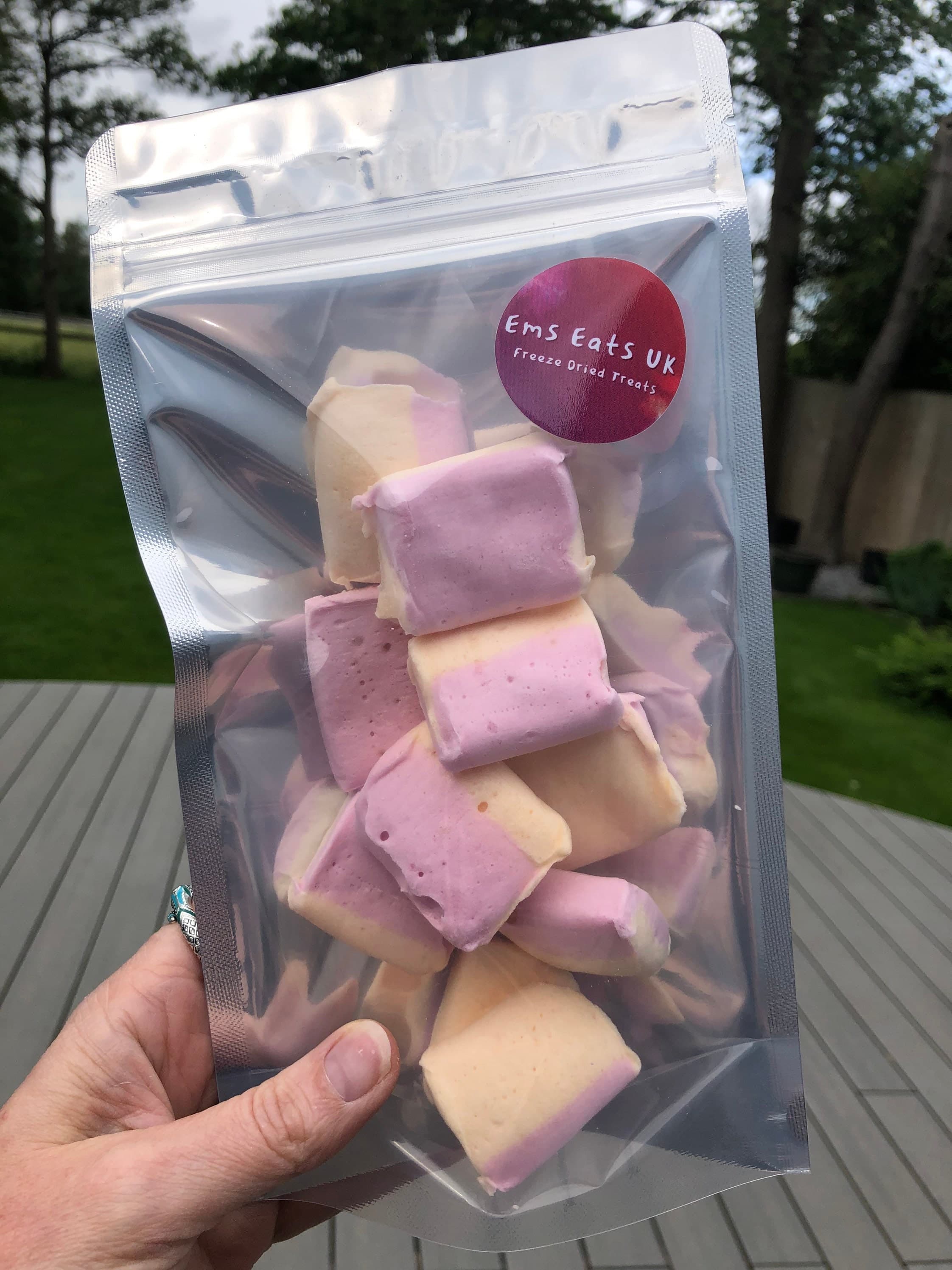 UK Freeze Dried Retro Fruit Flavoured Sweets - Crisp and Light|Grandparent Present|Melt in your Mouth|Freeze Dried Sweets|Teachers Thank You - image 3