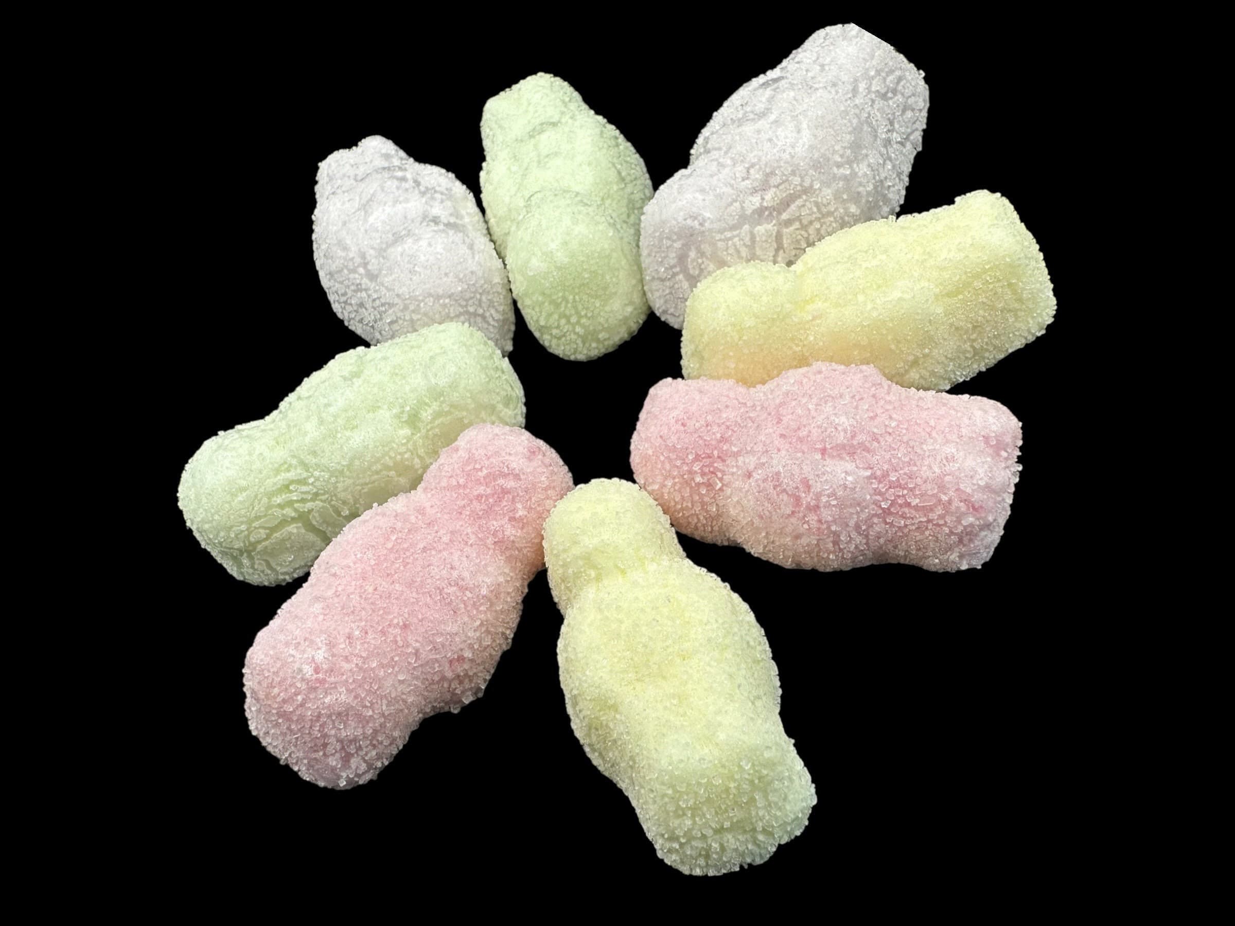 UK Freeze Dried Sour Babies - Retro sweets, Freeze Dried Sweets, light and airy, intense flavour, gift for grandparents, special present - image 3