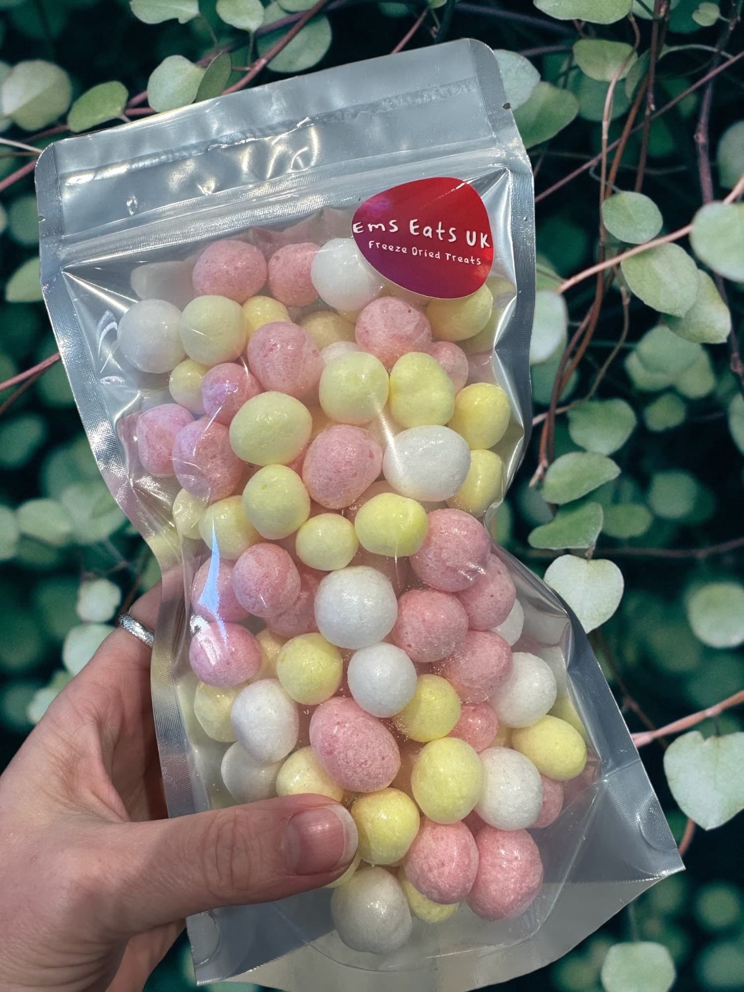 UK Freeze Dried Fruit Sherbet Pips - freeze dried sweets, candy floss melt in your mouth, vegetarian sweets, halal sweets - image 4