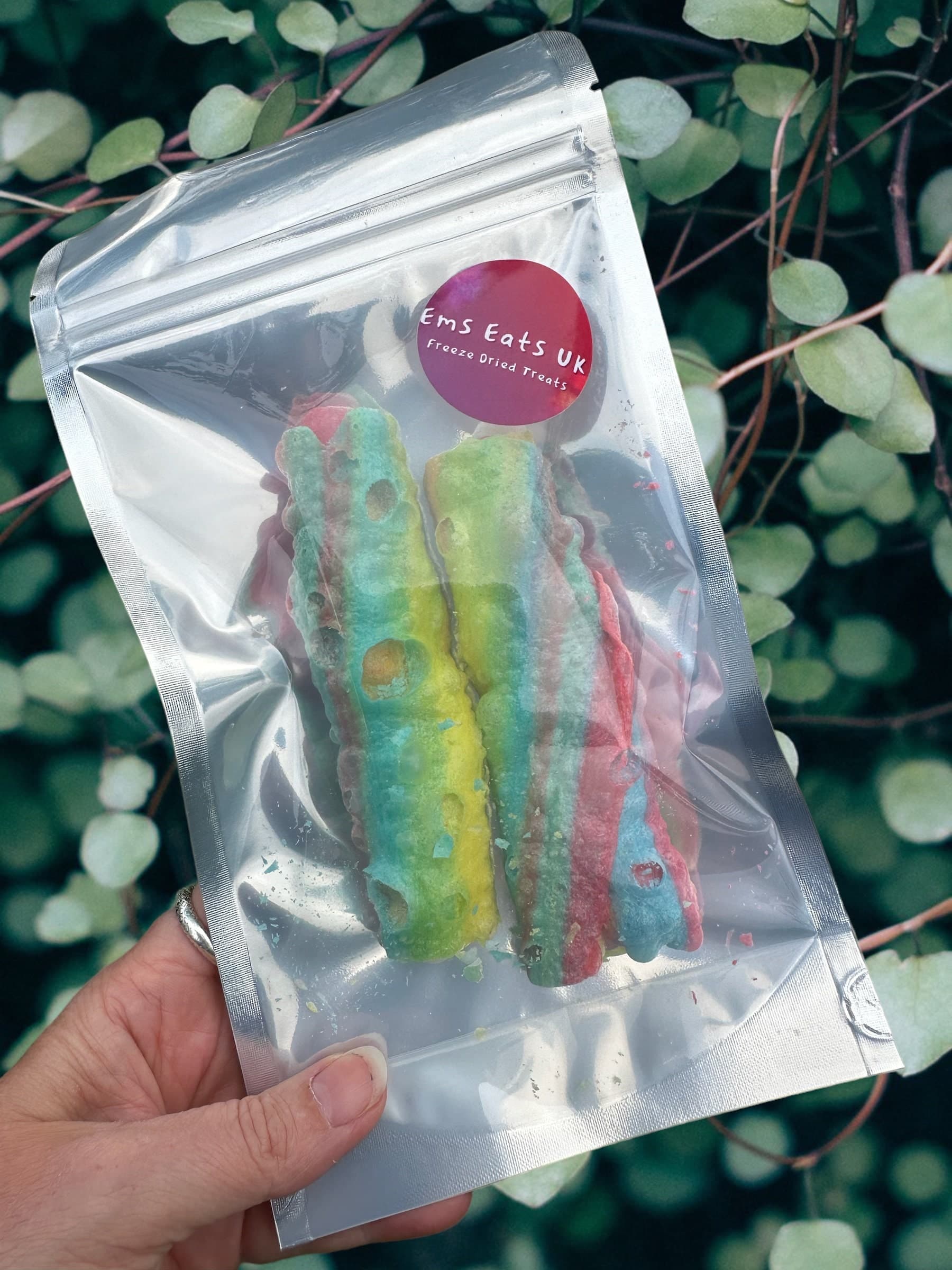 UK Freeze Dried Stuffed Fruit Roll-Ups - Imported|Limited Edition|Crisp Fruit Snacks|Tropical Flavours|Gluten Free|Fruit Balls - image 4