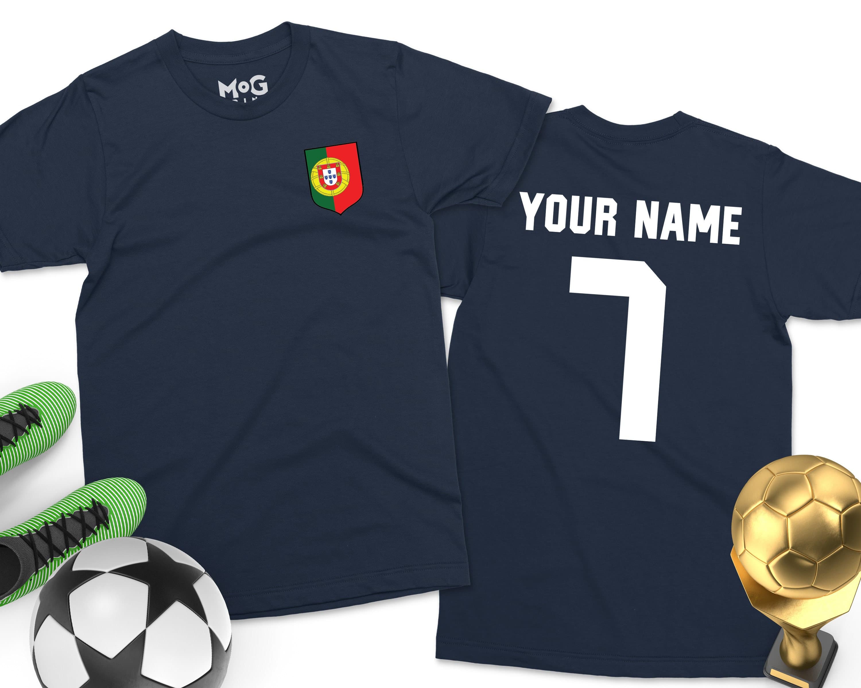 Portugal Football Shirt | Men Women Kids | Team Portugal World Support football Cup 2026 tshirt | Name + Number Personalised futebol TShirt - image 5