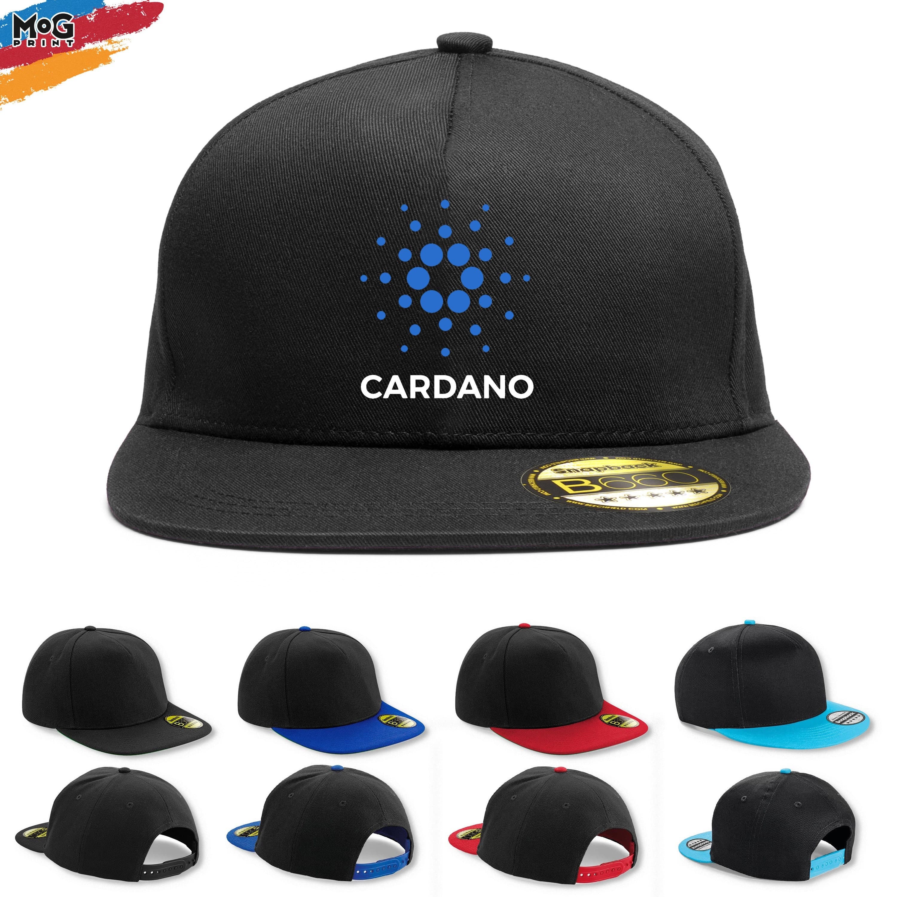 Cardano Logo Snapback Hat | Cardano Ada Hat | Blockchain Cryptocurrency Coin Trader | Hodl Crypto Cap | Gift For Investor Dad | Unisex Adult - image 3
