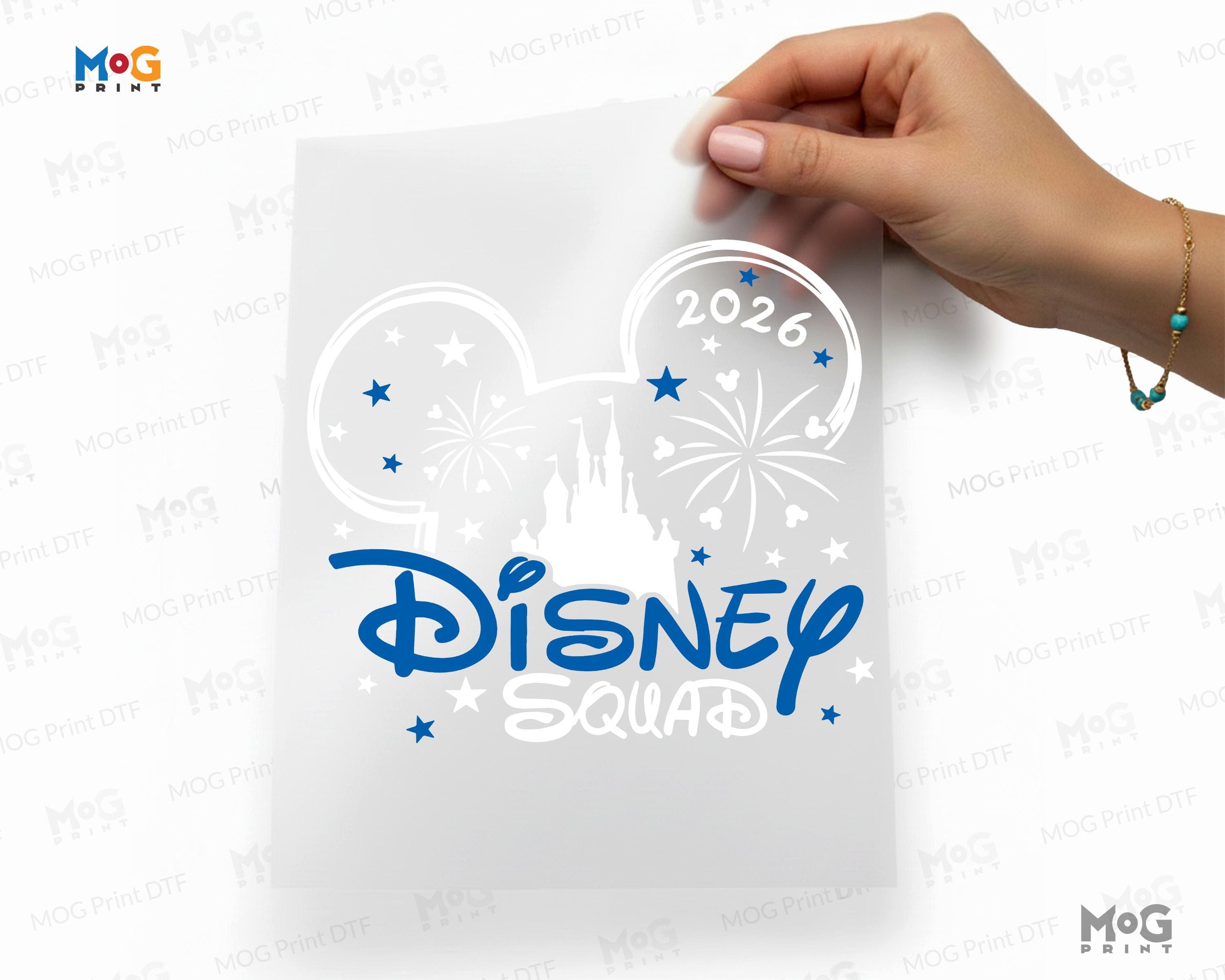 Disneyland Squad Mickey & Minnie Iron on tshirt, Transfers Patch Print, Disneyworld Paris Iron on Shirt, Disneyworld Family Holiday Matching - image 4