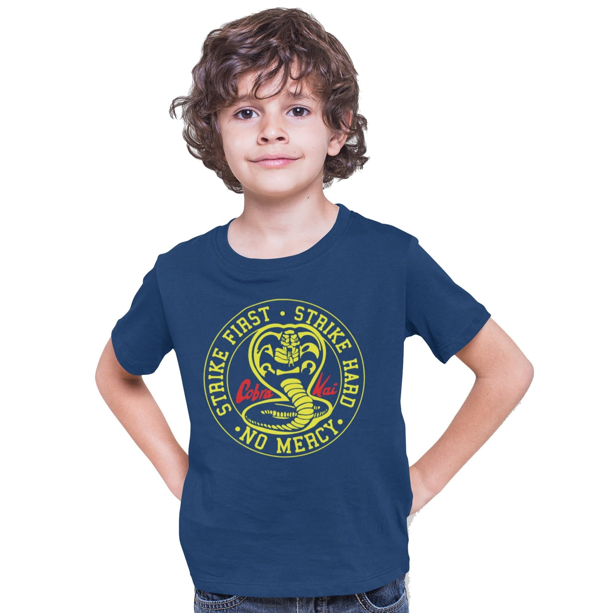 Cobra Kai Kids T shirt Kung Fu Top Gift Cobra Kai Shirt | Karate Kid | Karate Shirt | Kids Gift Shirt | Birthday Gift | Childrens ALL Sizes - image 3