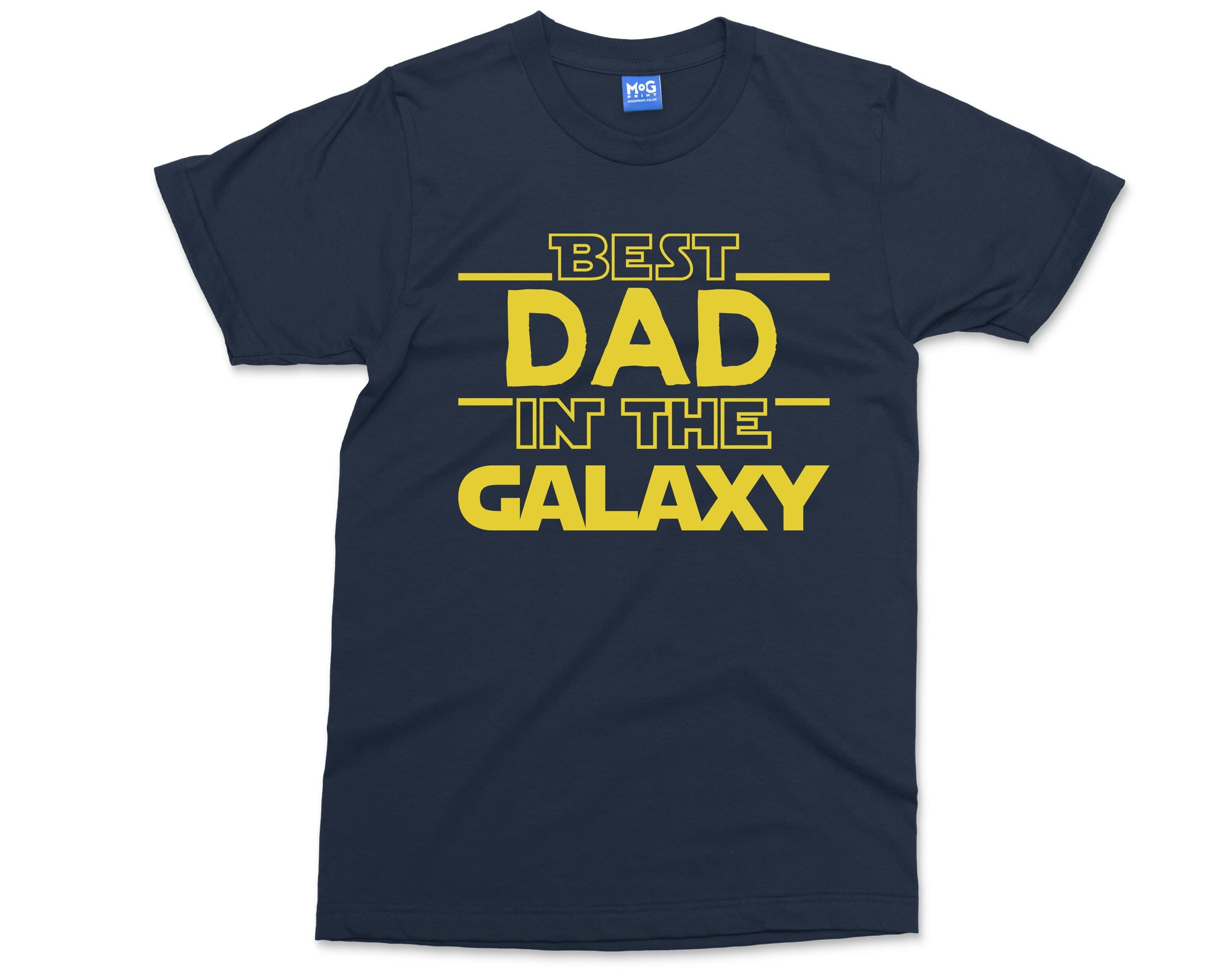 Best Dad In The Galaxy T-shirt | Best Fathers Day Gift Tshirt For Daddy Star Dad Appreciation Sci-Fi Inspired Gift for Best Dad in the World - image 3