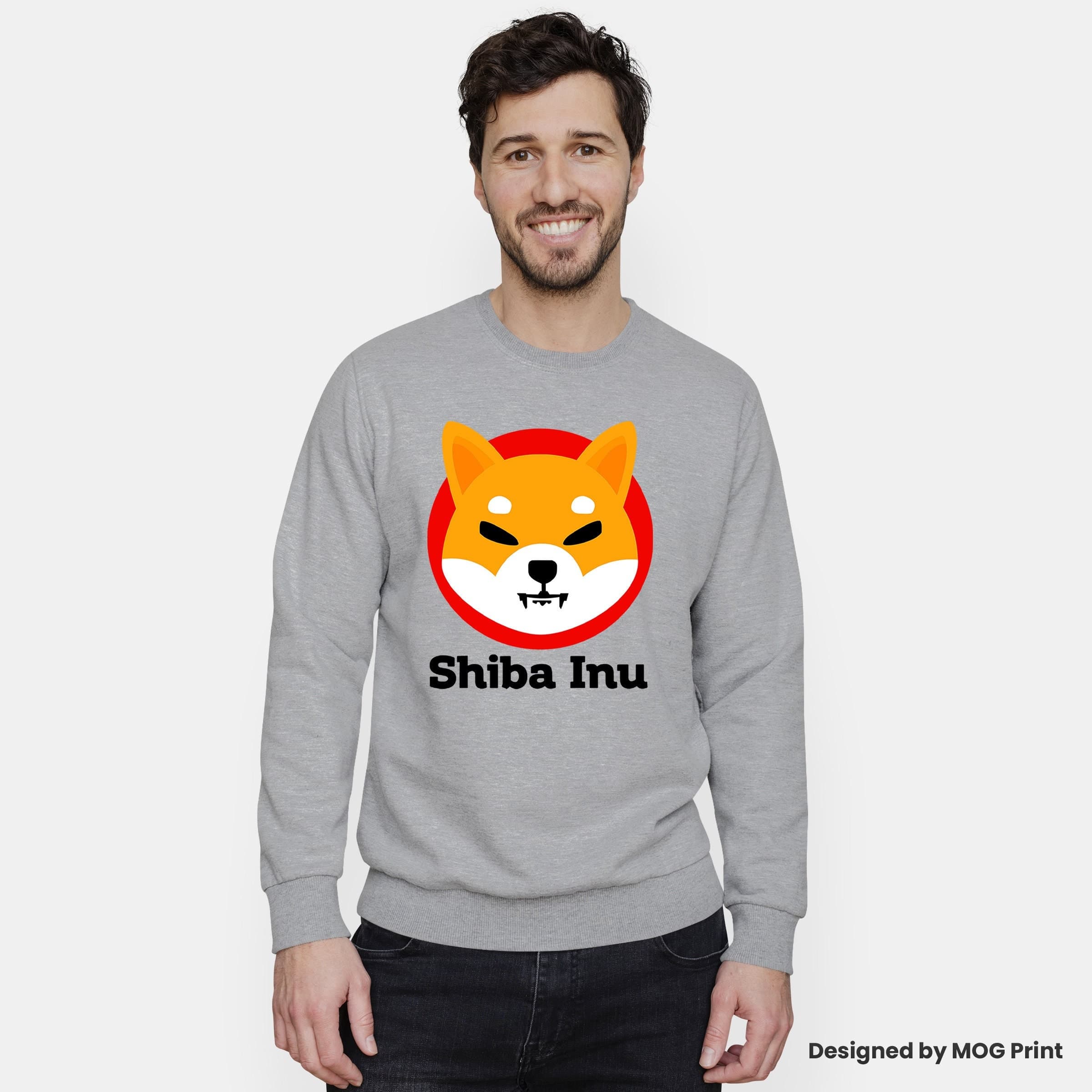 Shiba Inu Logo Sweater Jumper Cryptocurrency Blockchain Shiba Meta Currency Sweatshirt Crypto-Lovers Apparel Satoshi Nakamoto - image 4