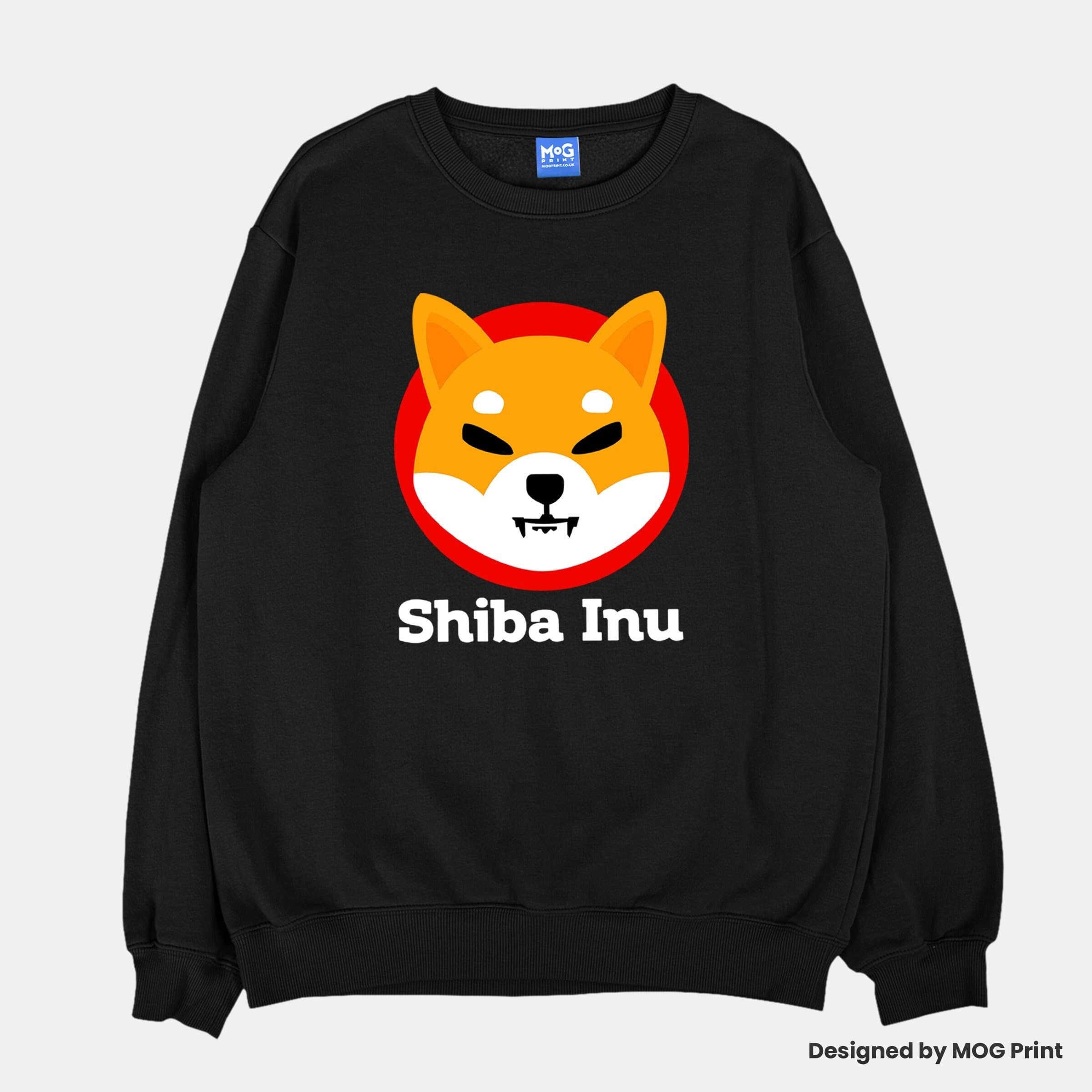 Shiba Inu Logo Sweater Jumper Cryptocurrency Blockchain Shiba Meta Currency Sweatshirt Crypto-Lovers Apparel Satoshi Nakamoto - image 3