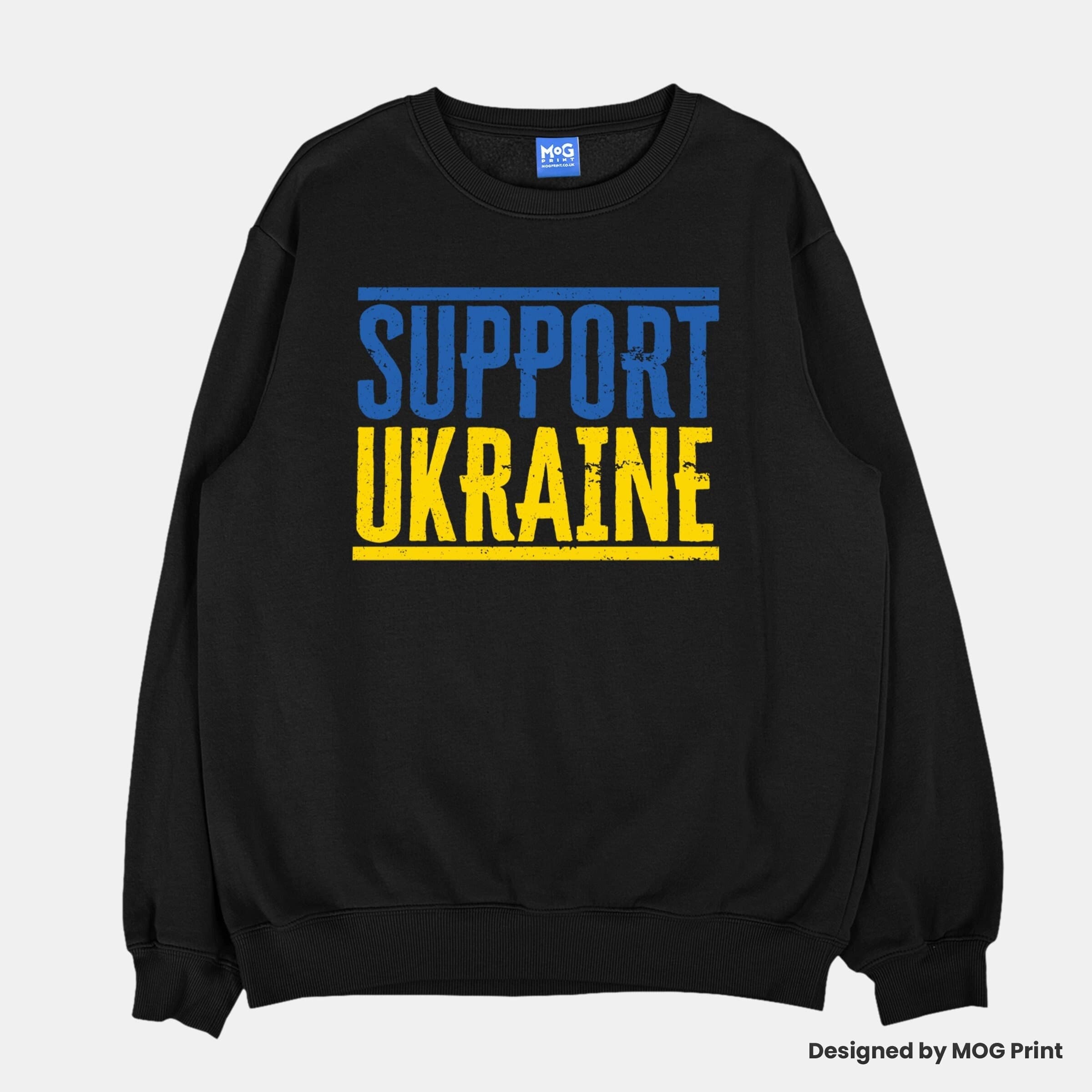 Support Ukraine Sweatshirt | Ukrainian Sweater Jumper | Ukraine Russia Putin War Peace Protest Independance Day Ukraine Jumper For Men Women - image 3