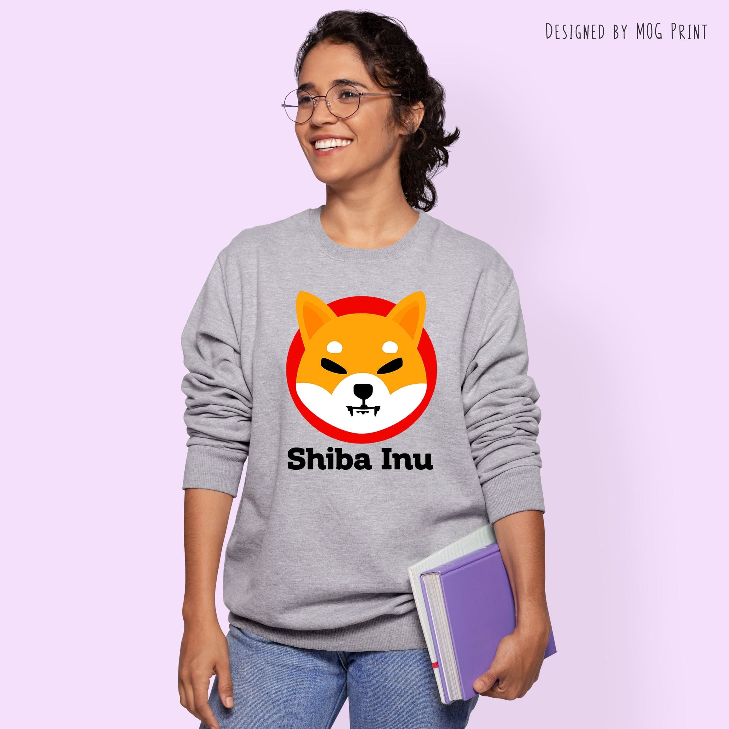 Shiba Inu Logo Sweater Jumper Cryptocurrency Blockchain Shiba Meta Currency Sweatshirt Crypto-Lovers Apparel Satoshi Nakamoto - image 5