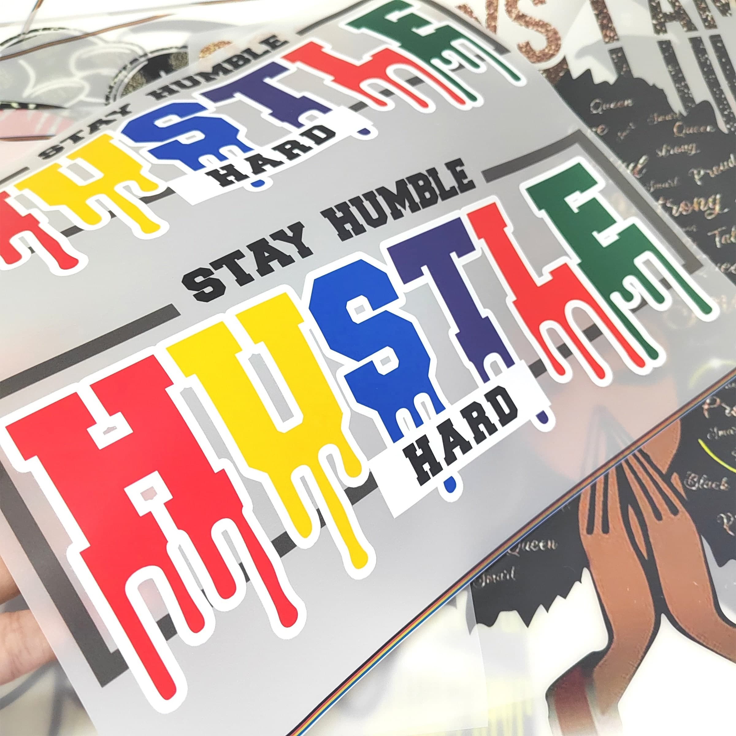 Custom DTF Heat Transfers, Ready To Press Heat Transfer, DIY Heat Stickers, Ready to Apply Your Custom Design Print, Iron on Vinyl Name Logo - image 3