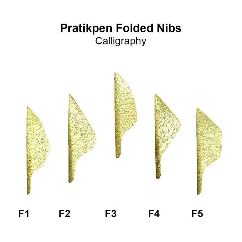 Pratikpen  Folded Nibs hand lettering handmade unique design handle  nib - image 4