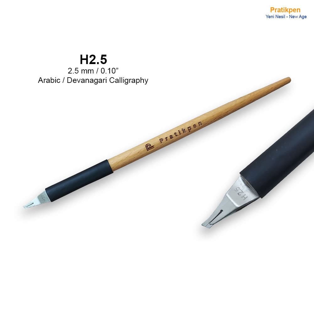 Personalized Arabic Hat Calligraphy Pen Set Wooden Handles Steel Nibs Leather Case - image 5