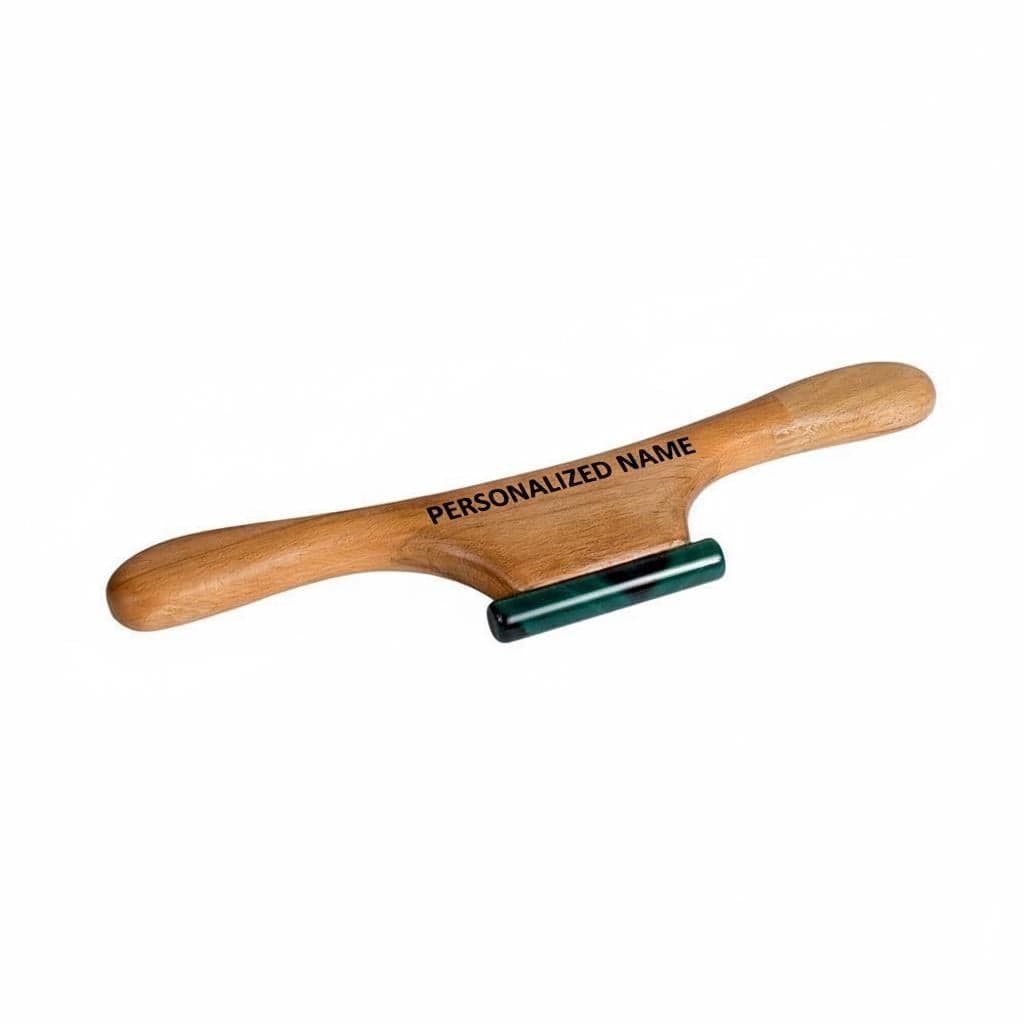 Personalized Agate Burnisher Seal – Calligraphy & Gilding Tool