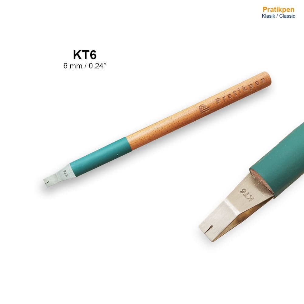Personalized Pratikpen KT6 Calligraphy Pen – Custom Name Engraved Hand Lettering Tool
