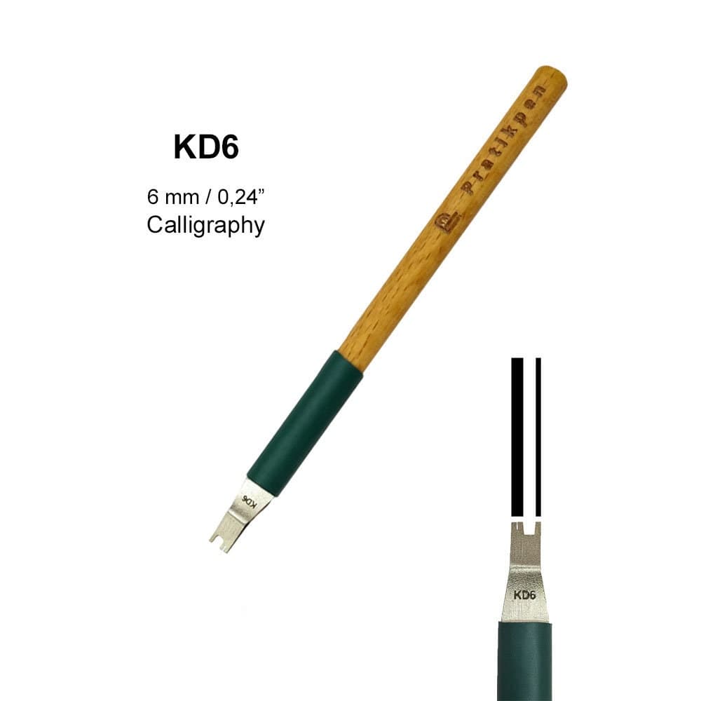 Personalized Pratikpen T Patterned KD6 (6mm / 0.24") Hand Lettering Calligraphy Pen