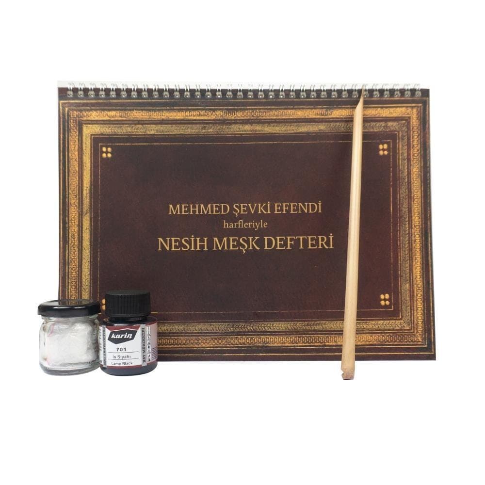 Nesih Calligraphy Starter Kit: Arabic Writing Set with Ink & Pen