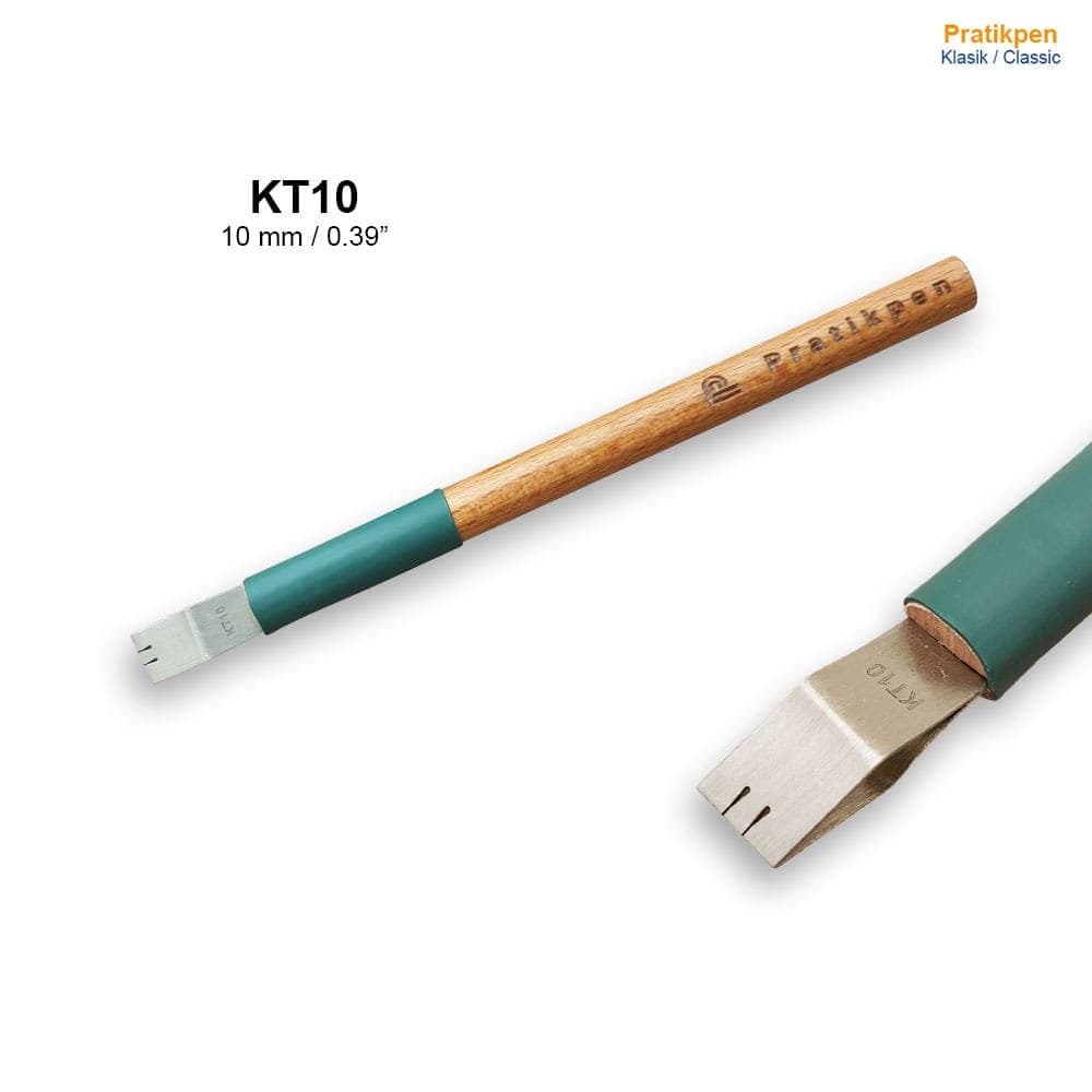 Personalized Pratikpen T Straight KT10 (10mm / 0.39") Hand Lettering Calligraphy Pen