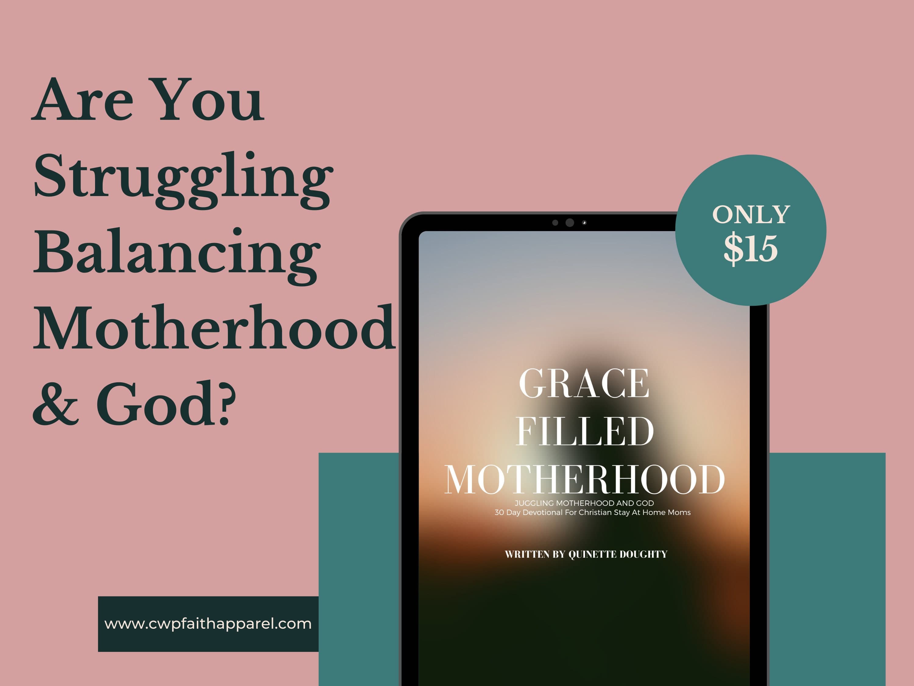 Christian Motherhood 30-Day Devotional: Grace-Filled SAHM (Digital Download) - image 3