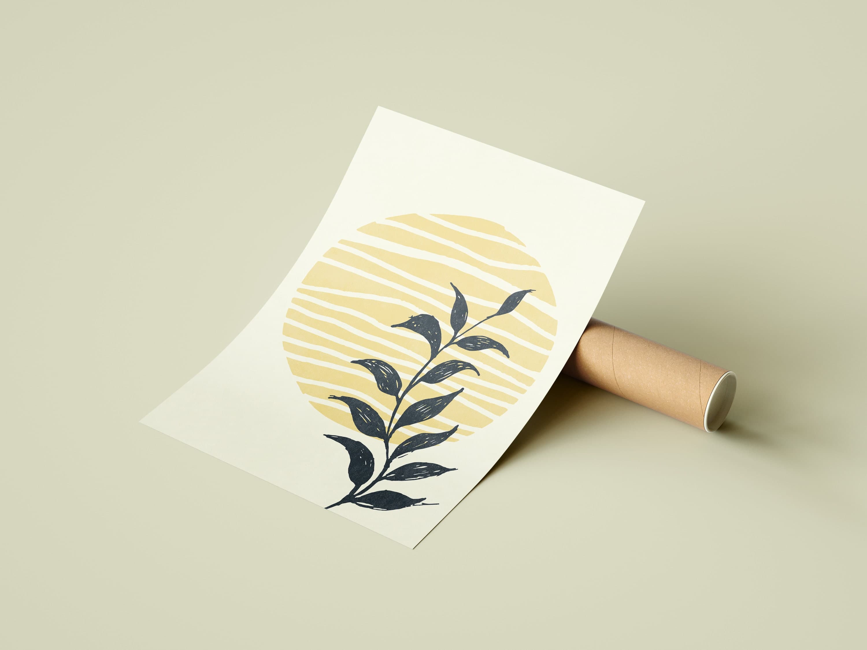 Botanical Plant Poster: Modern Home Decor Art (Digital Download) - image 4